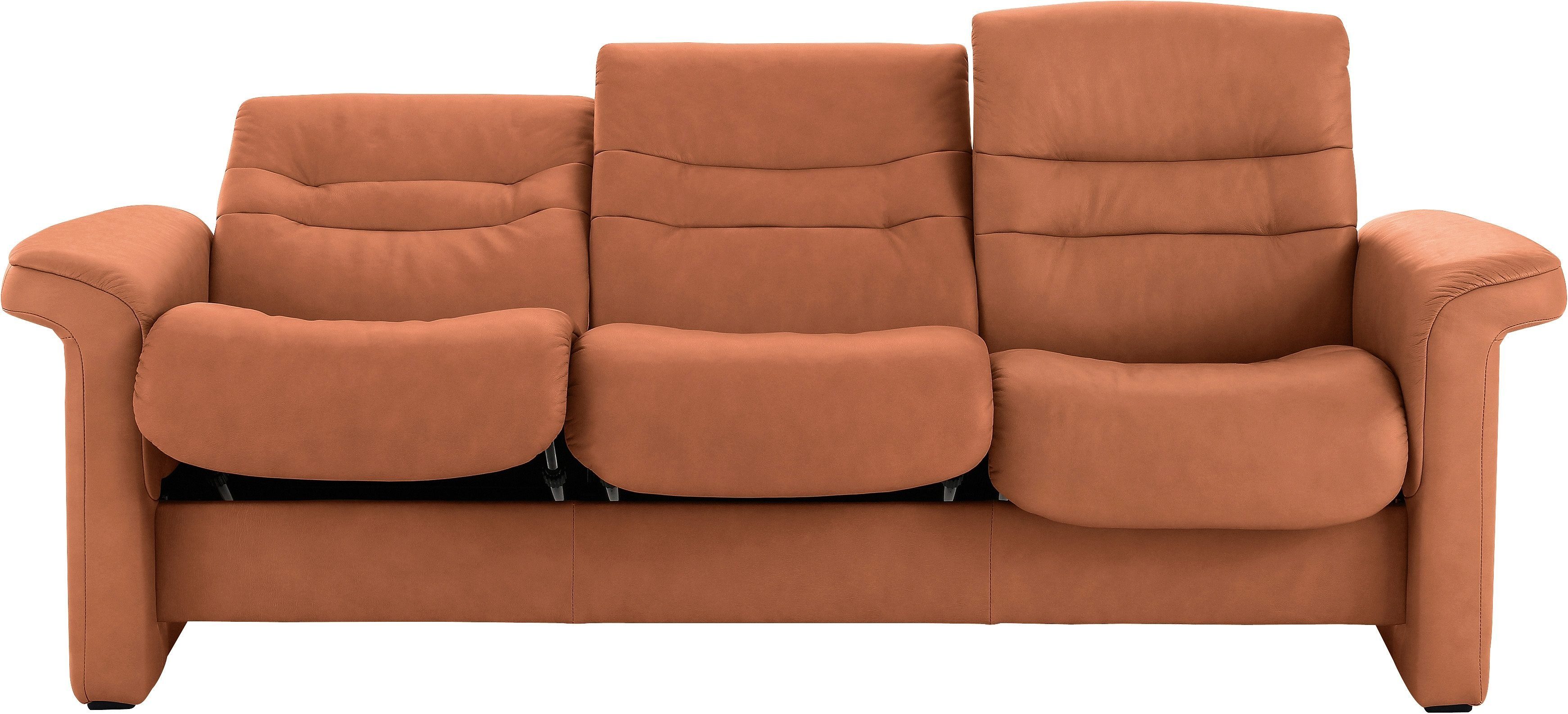 PALOMA & Rückenverstellung, mit cm 3-Sitzer copper Low Relaxfunktion 209 Back, Stressless® Breite Sapphire,