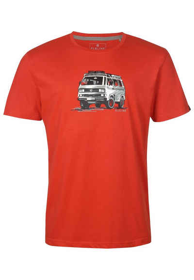 Elkline T-Shirt »Gassenhauer« VW Bulli Retro Brust Print