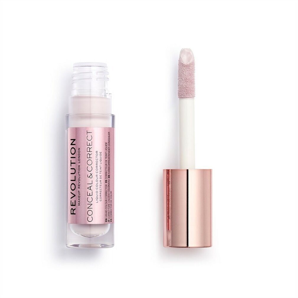 Concealer Makeup Revolution Concealer Abdecken und Korrigieren Lavendel 3.4ml