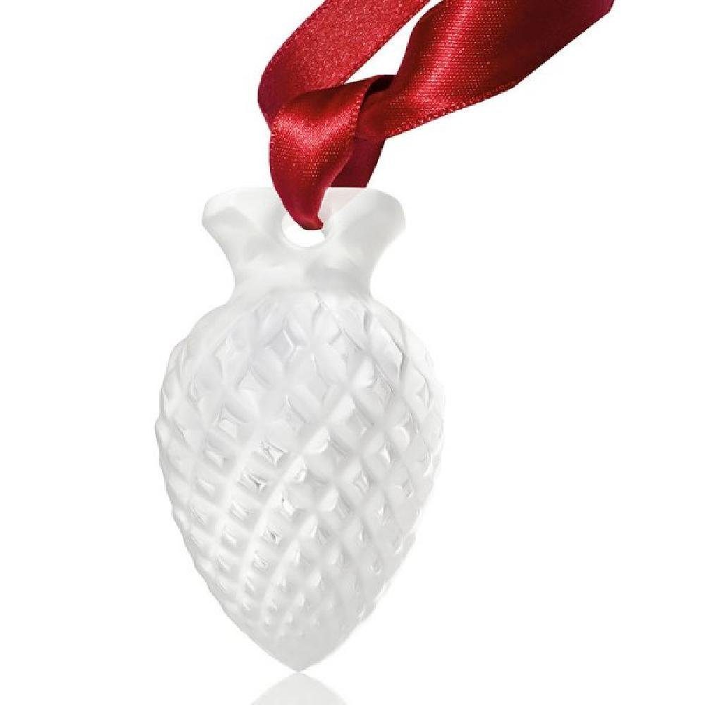 Lalique Christbaumschmuck Christbaumschmuck Klar Zapfen