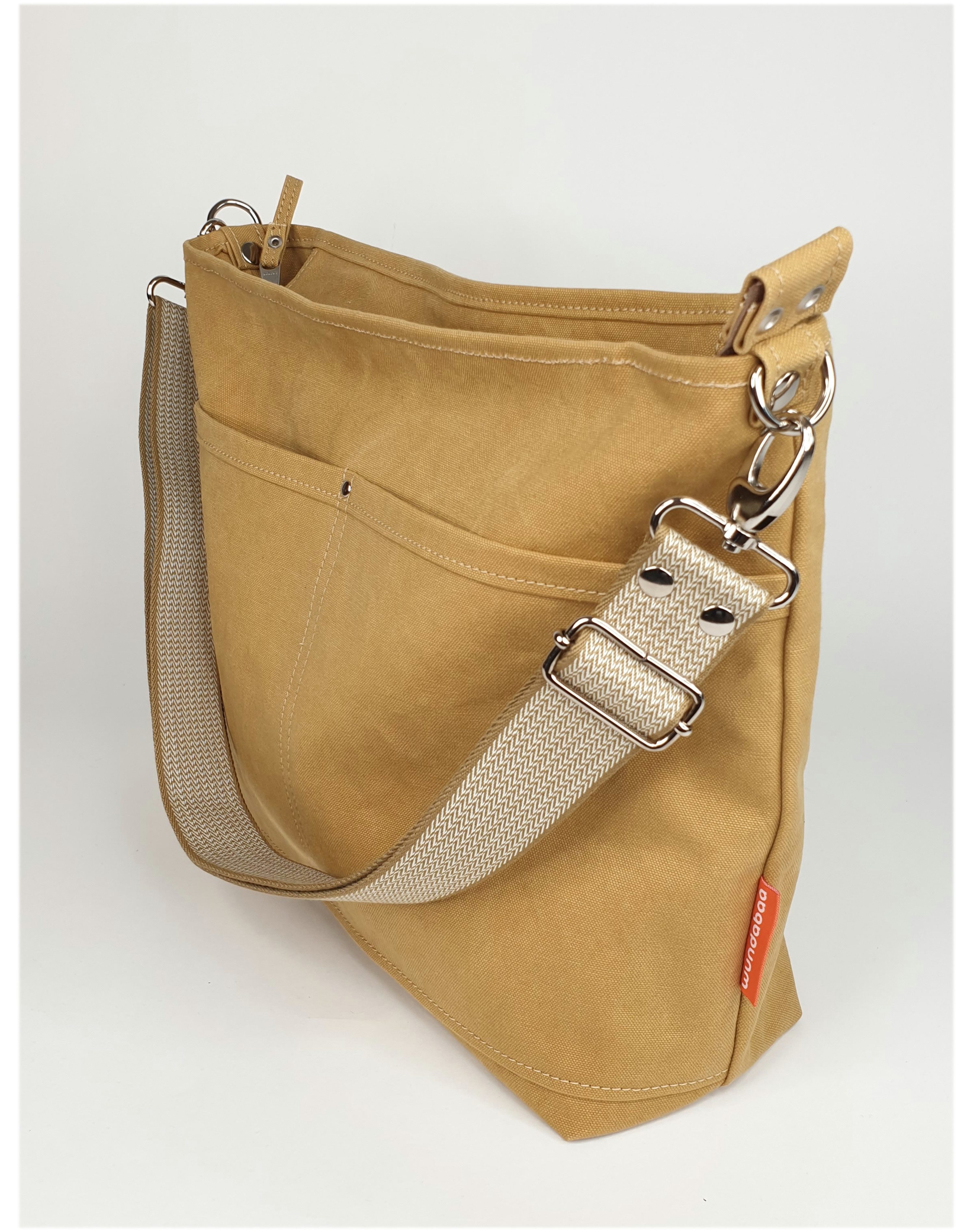 wundabaa Umhängetasche Damen Canvas M