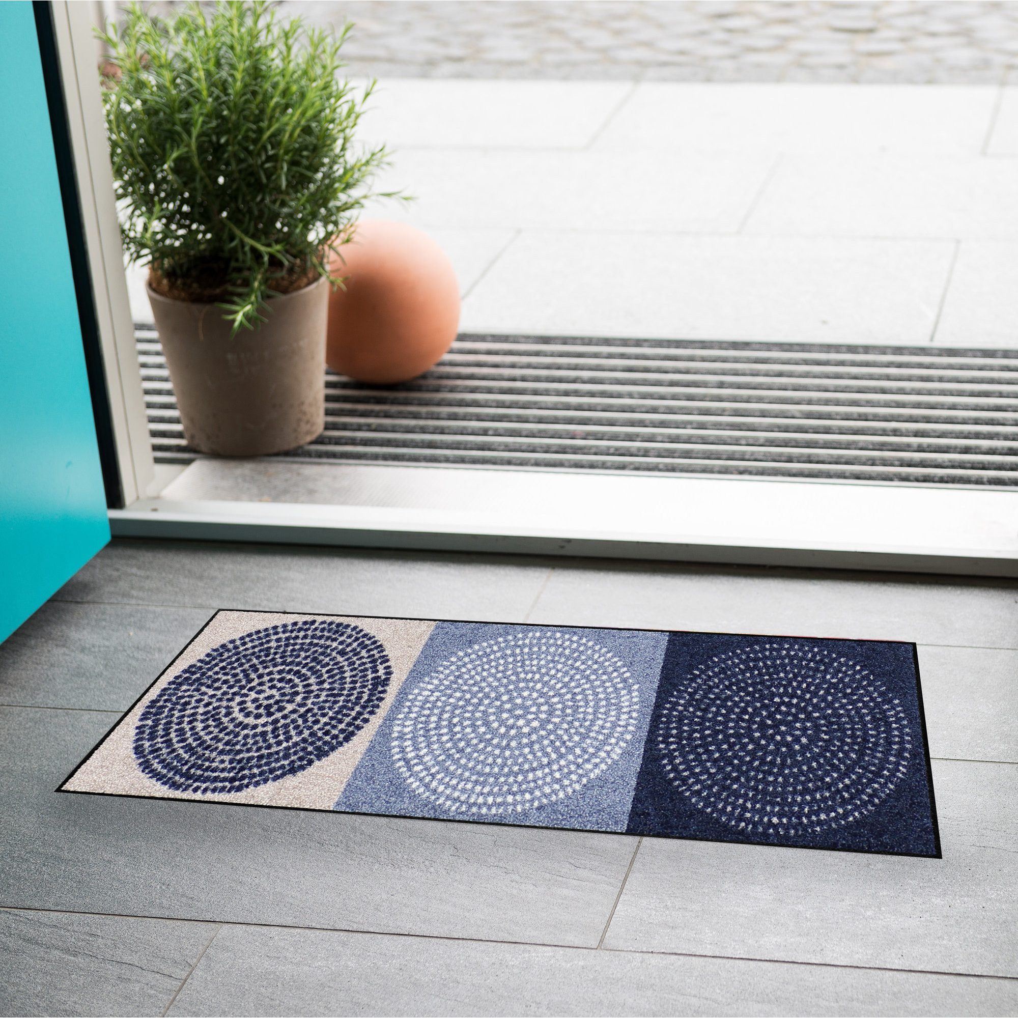 Salonloewe Fußmatte Fußmatte "Nestor", eckig, Höhe: 7 mm, Motiv günstig online kaufen