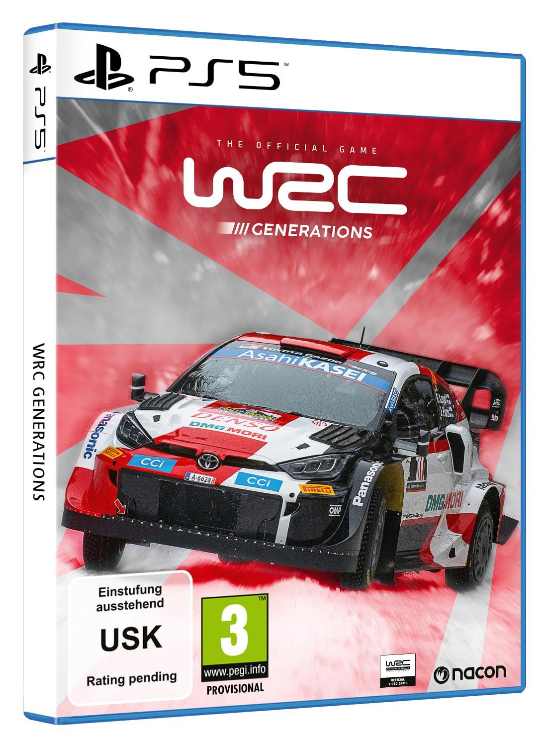 PS5 WRC Generations - Playstation 5 (Blu-ray Disc), PlayStation 5
