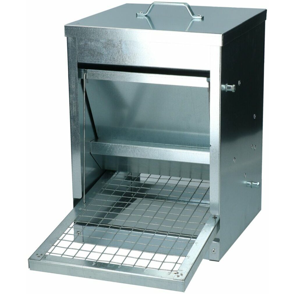 Gaun Futternapf Geflügel Futterstation aus Metall 5 Kg