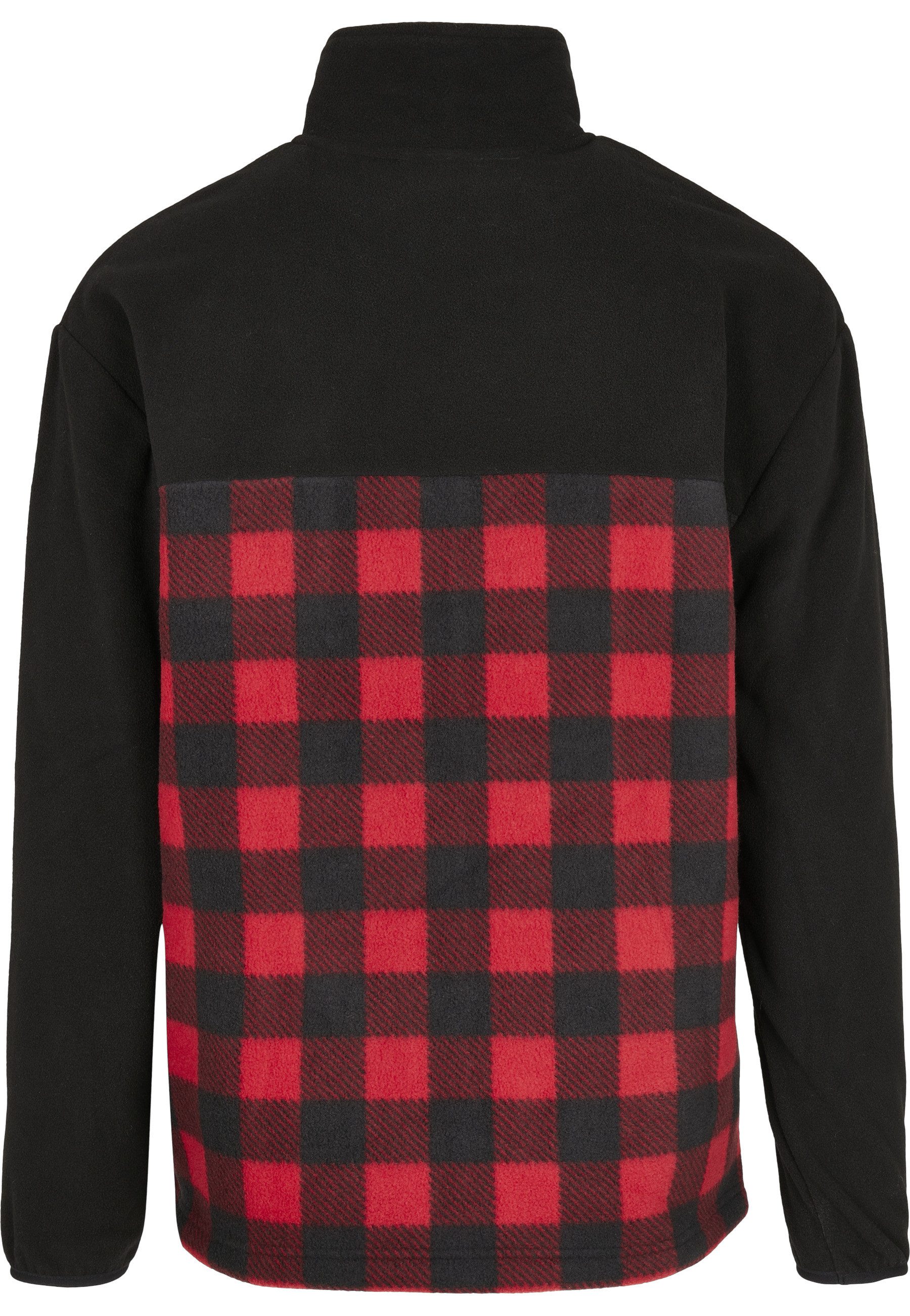 URBAN CLASSICS Winterjacke Urban Classics Herren Patterned Polar Fleece Track Jacket (1-St)