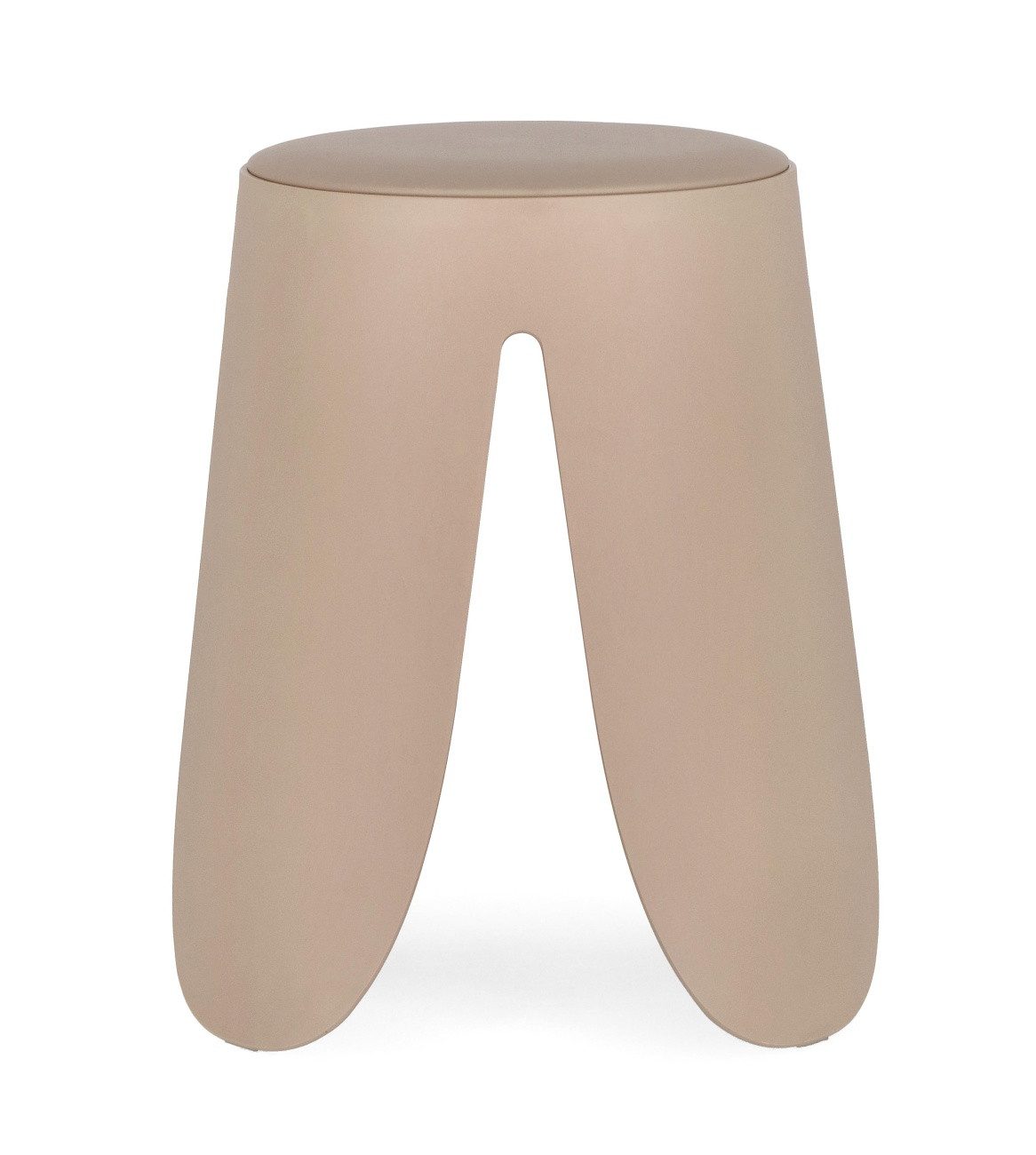 Bizzotto Hocker Imogen aus Kunstleder, Taupe günstig online kaufen