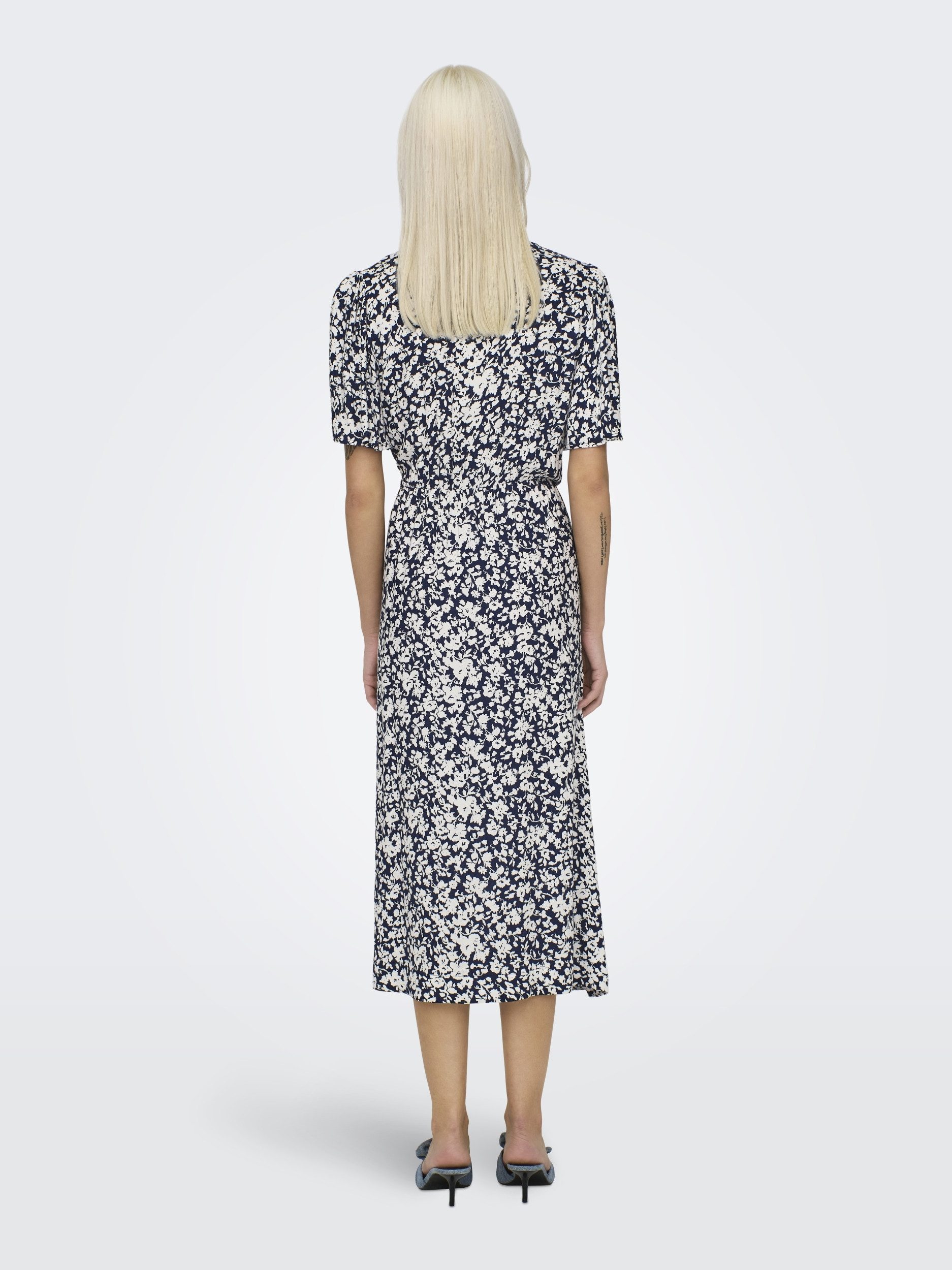ONLY Midikleid ONLHALIA LIFE S/S MIDI DRESS WVN NO