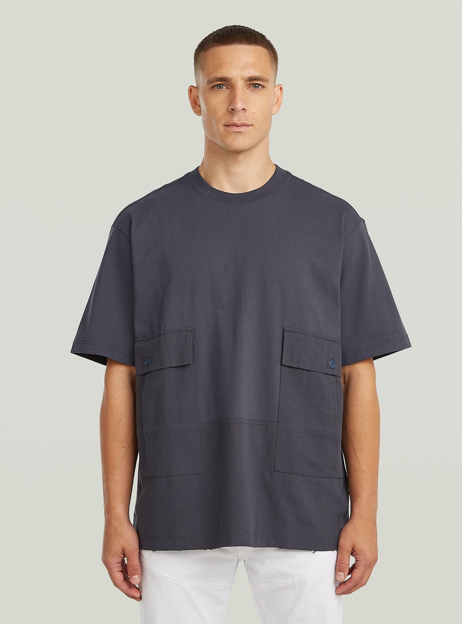 T-Shirt Utility Fabric Mix T-Shirt