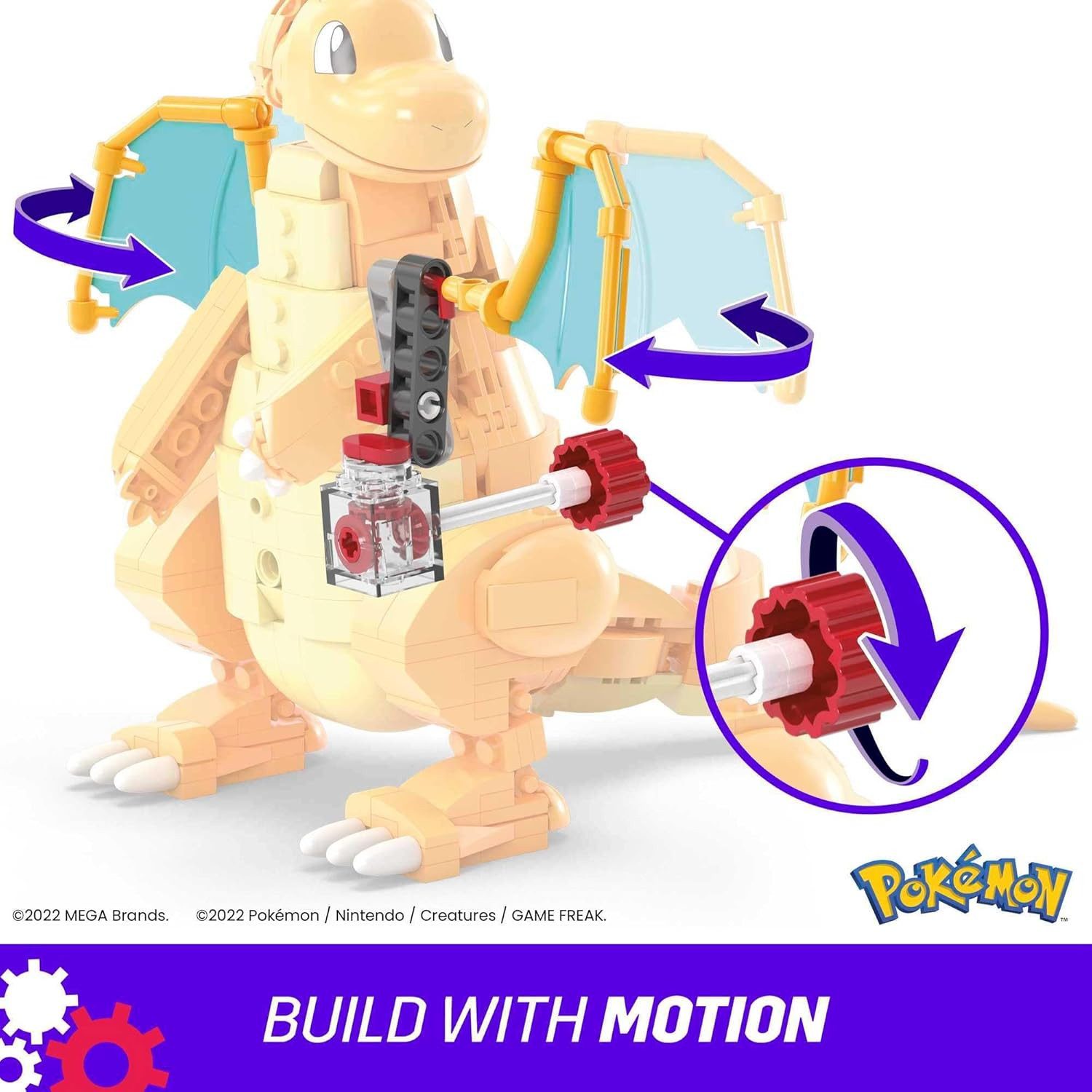MEGA MEGA BRANDS HKT25 MEGA Pokémon Dragoran Spielbausteine
