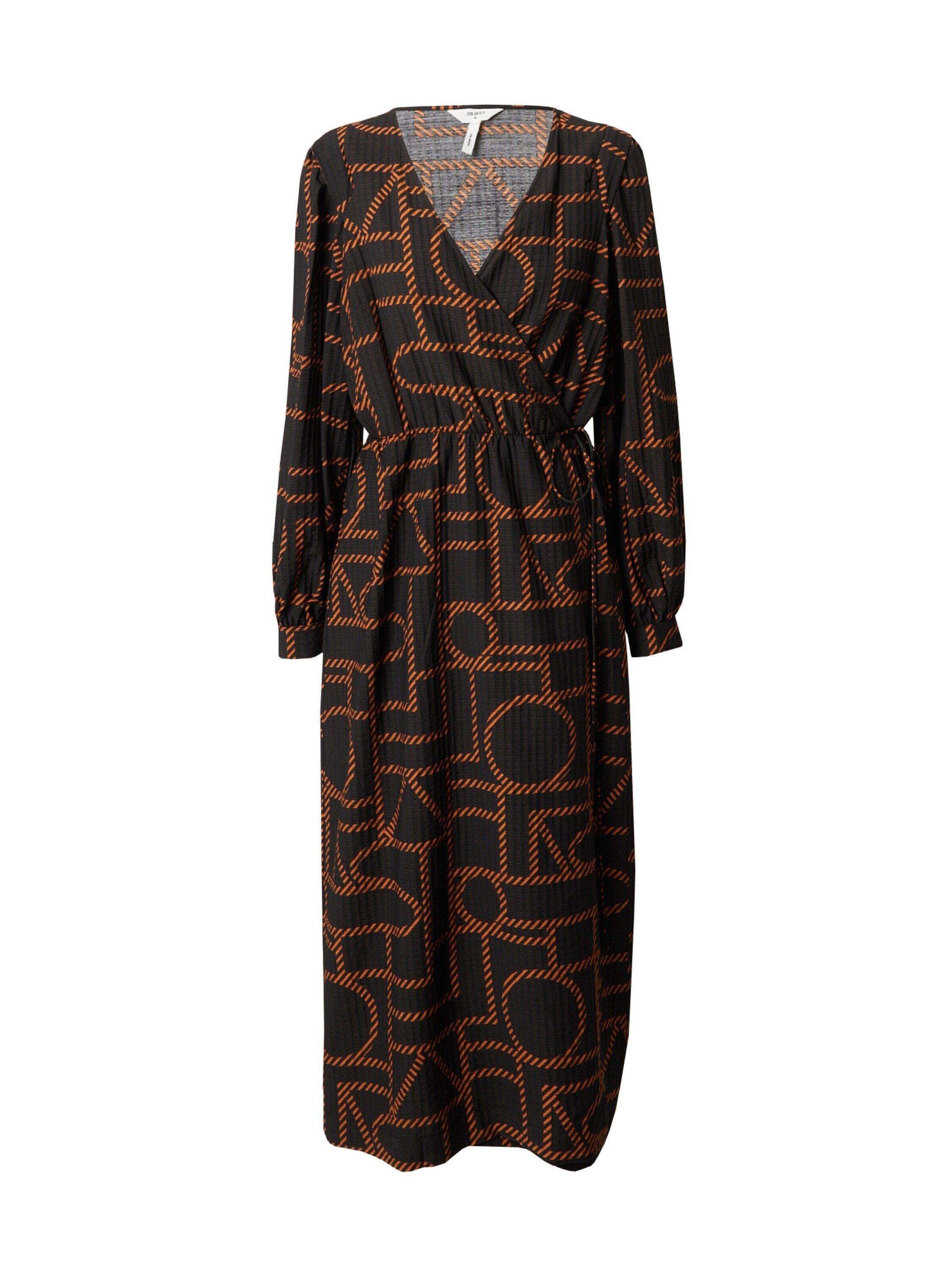 Object Maxikleid Honne (1-tlg) Wickel-Design