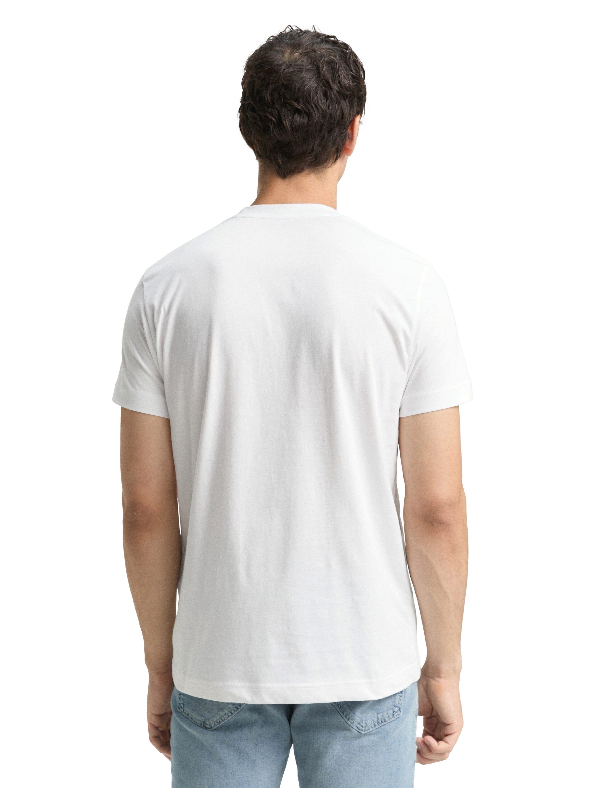 TOM TAILOR Print-Shirt Tom Tailor Herren T-Shirt Frontprint