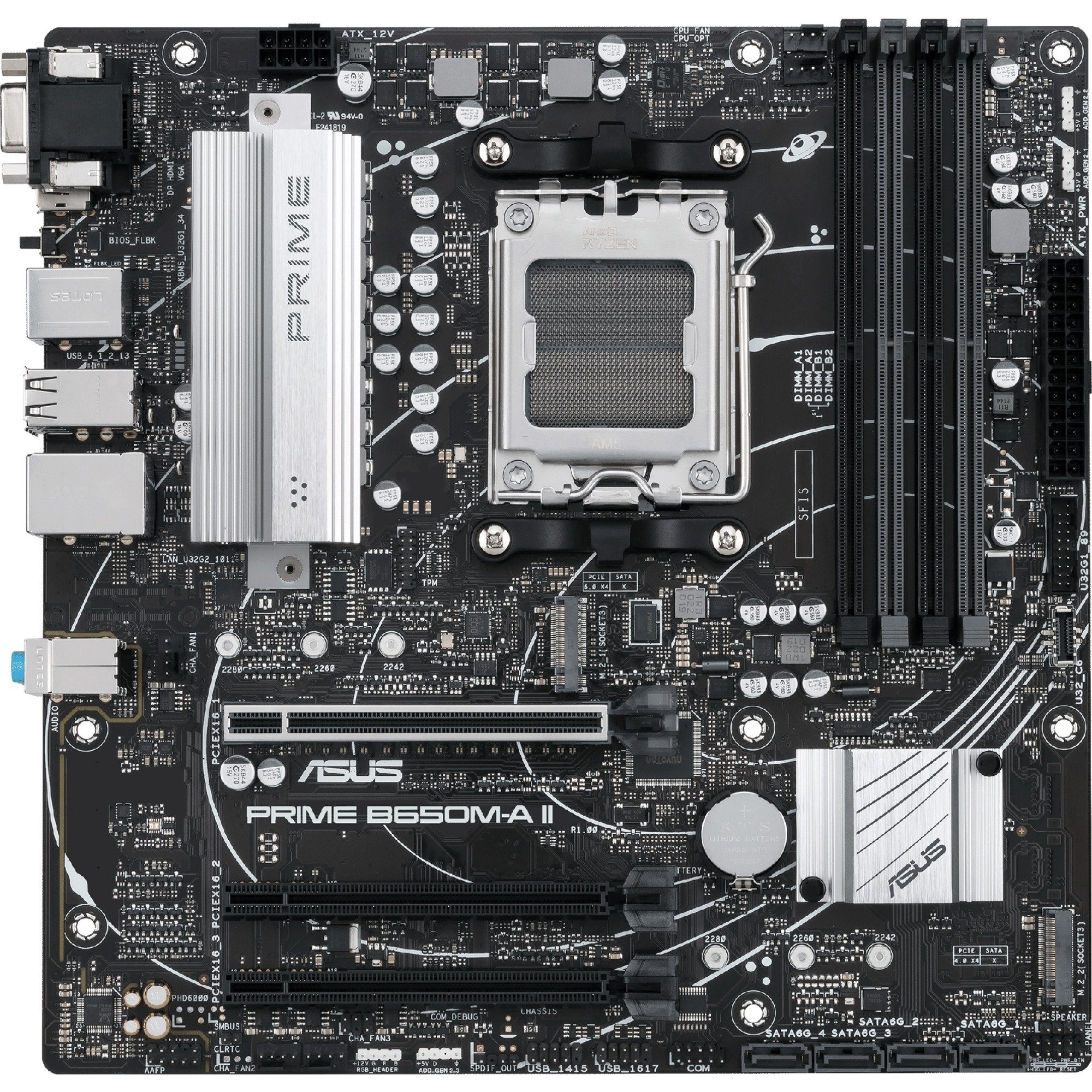 Asus ASUS PRIME B650M-A II-CSM, Mainboard Mainboard AURA Sync