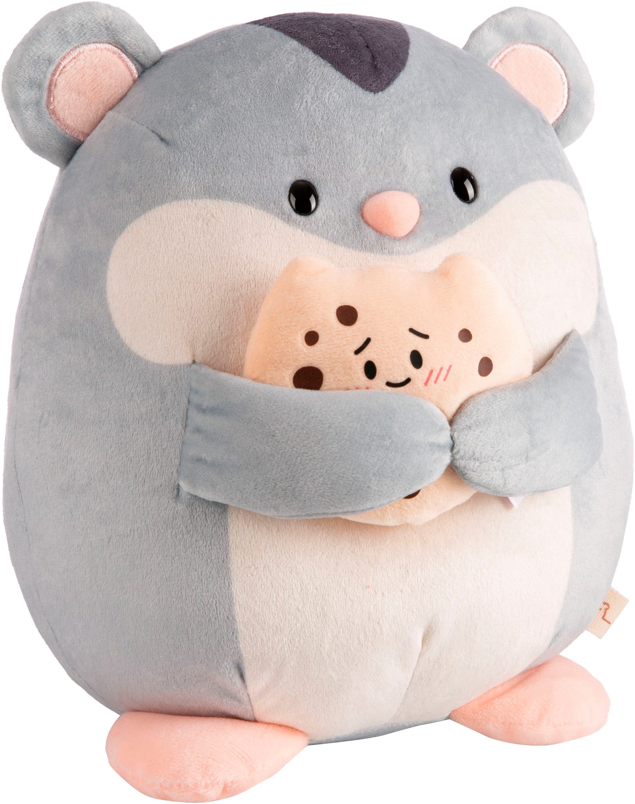 Nici Kuscheltier mymochi, Hamster Shai 27 cm mit Keks