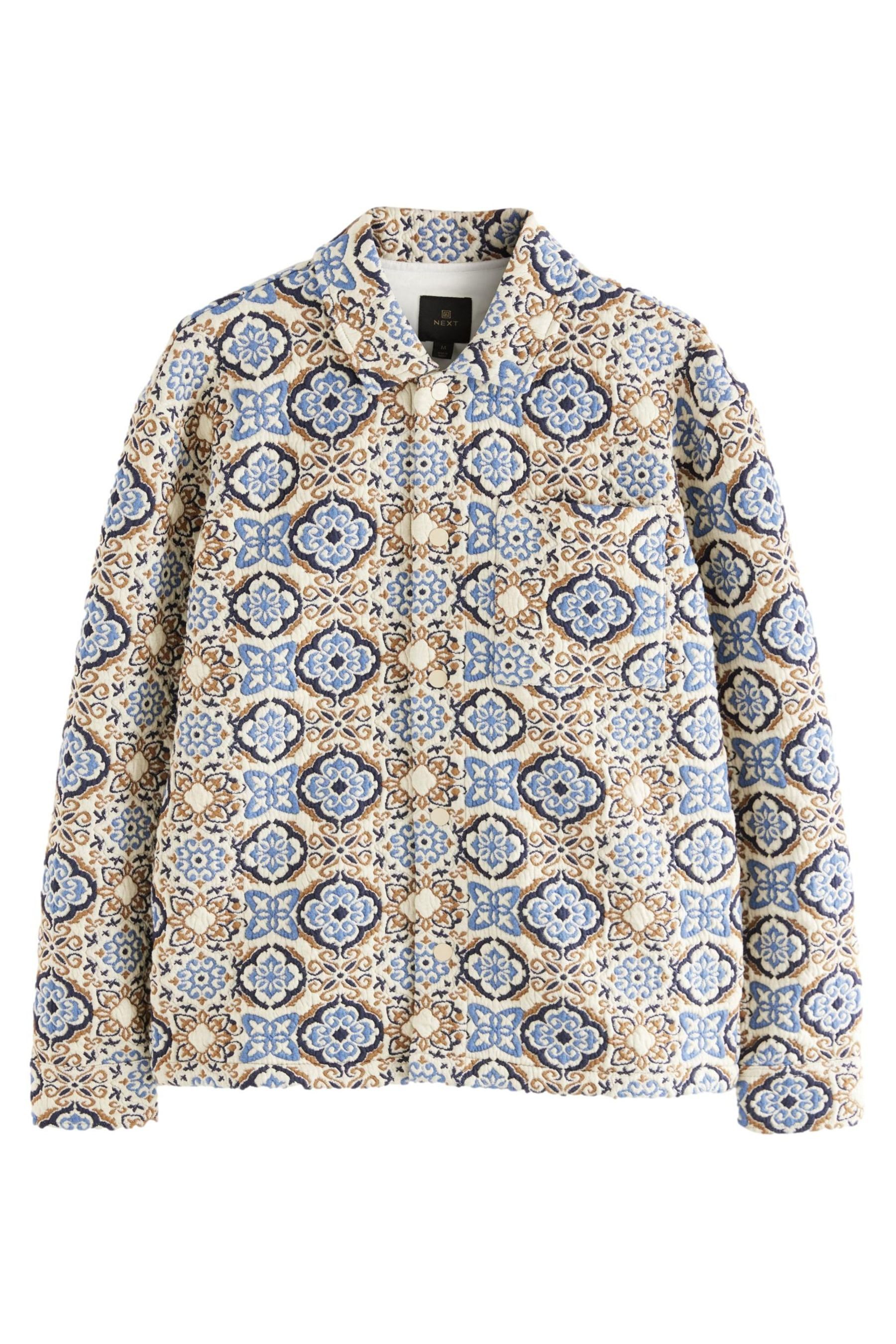 Next Hemdjacke Gesteppte Hemdjacke mit Blumenstickerei günstig online kaufen
