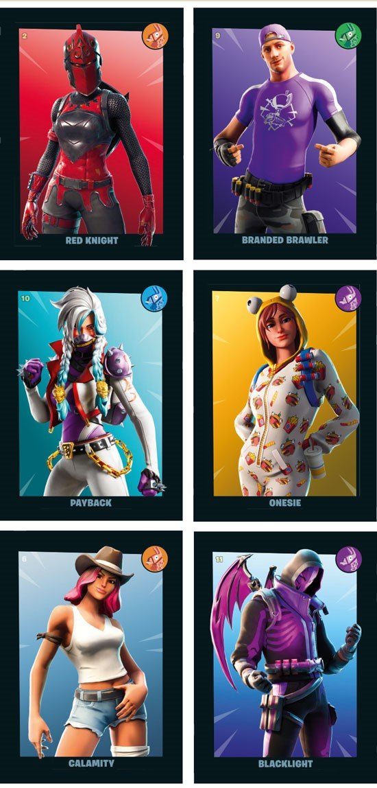 Panini Sticker Fortnite Black Frame Sticker Serie 2 (2020) - 1, (Set)