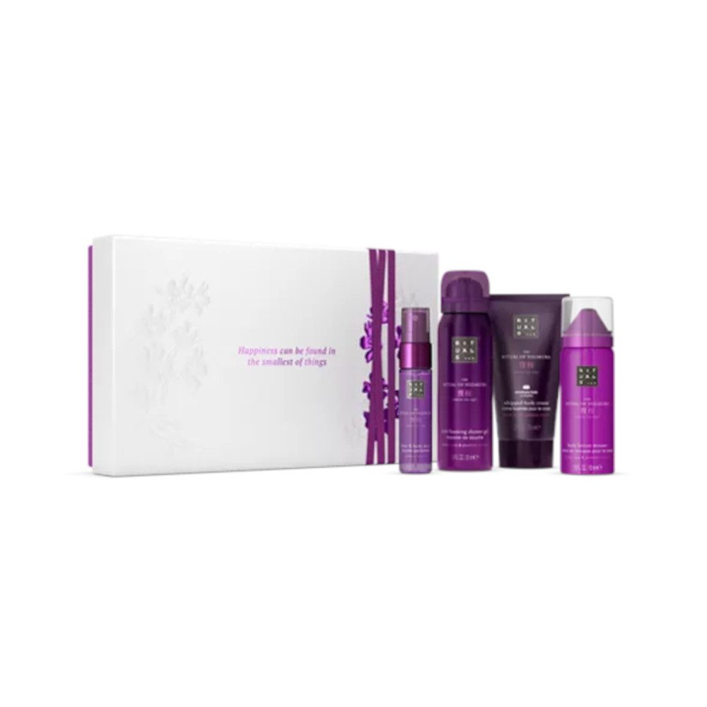 Rituals Pflege-Geschenkset Rituals kleine Geschenksets 4 tlg in schöner Verpackung, 4-tlg., Kompakte Größe, hochwertige Pflegeprodukte und edle Verpackung.
