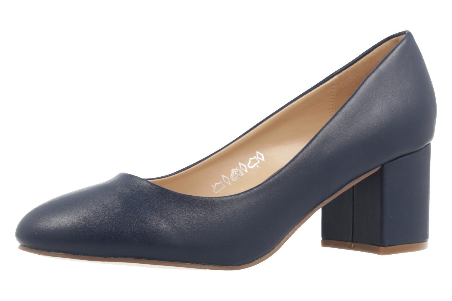 Fitters Footwear 2.978609 Navy PU Pumps günstig online kaufen