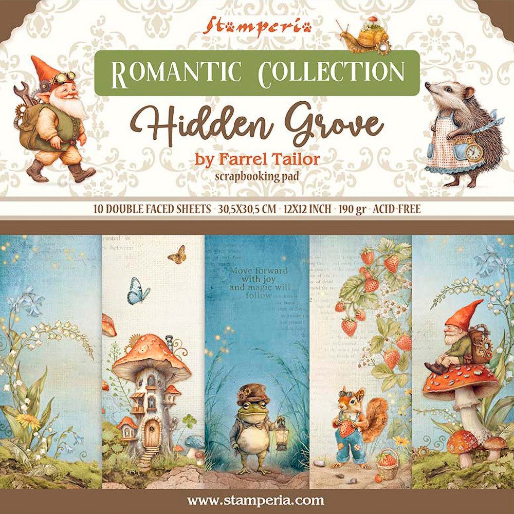 Stamperia Motivpapier Hidden Grove