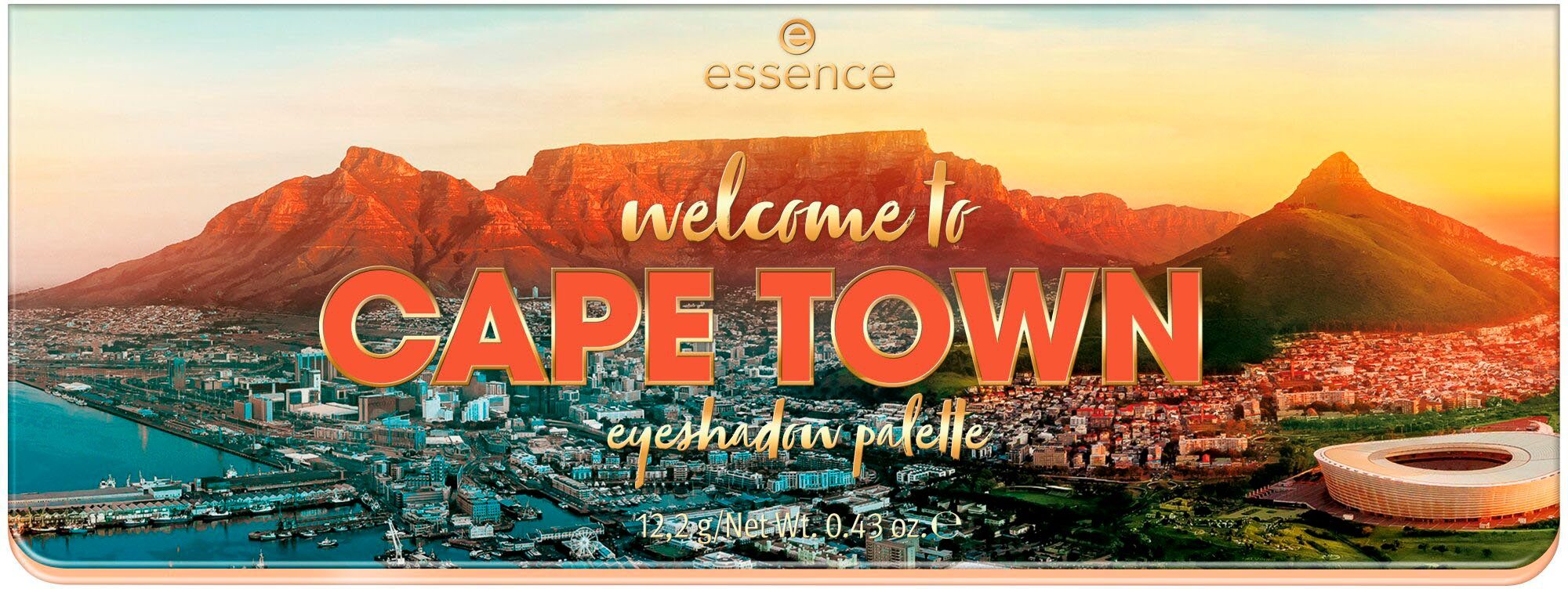 Essence Lidschatten-Palette welcome to CAPE TOWN eyeshadow palette, mit abgestimmten Shades
