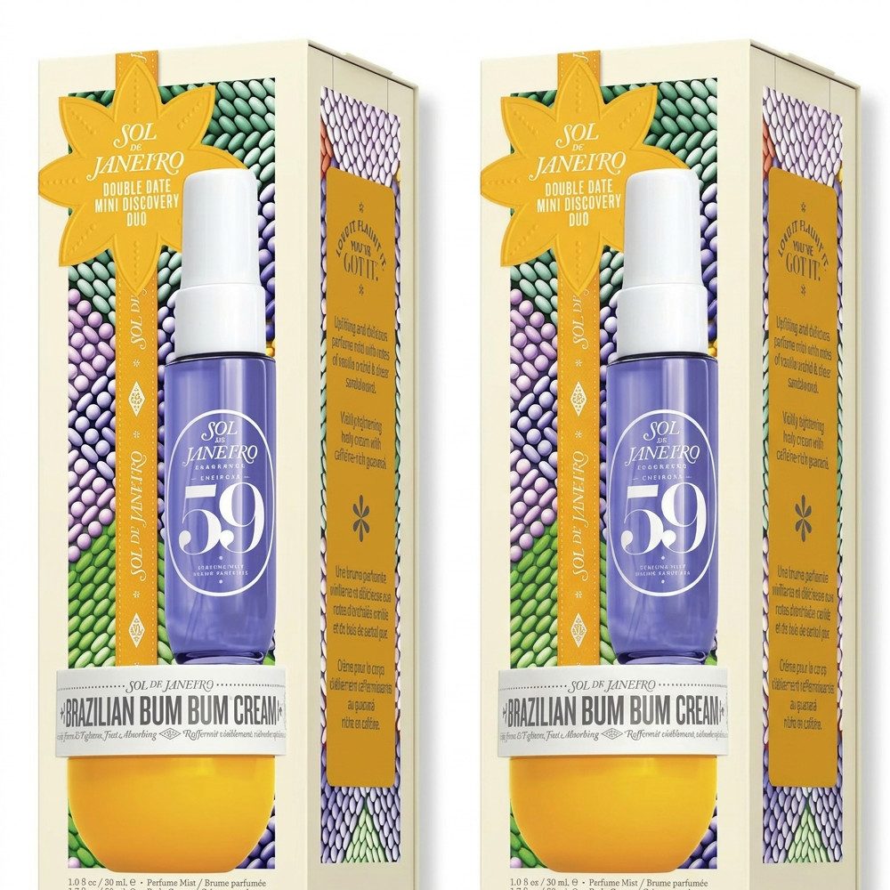 Sol de Janeiro Pflege-Geschenkset Sol de Janeiro Double Date Geschenkset 2er Set, 2-tlg., Vorteilspack mit zwei identischen Geschenksets für mehr Vorrat