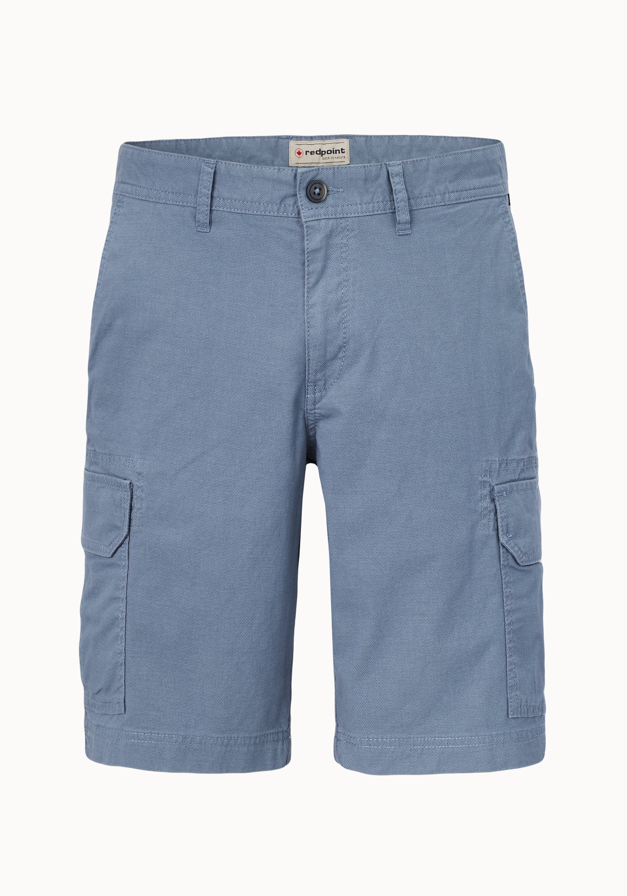 Cargobermudas CALGARY Muster Redpoint mit Straight-Fit Bermudas