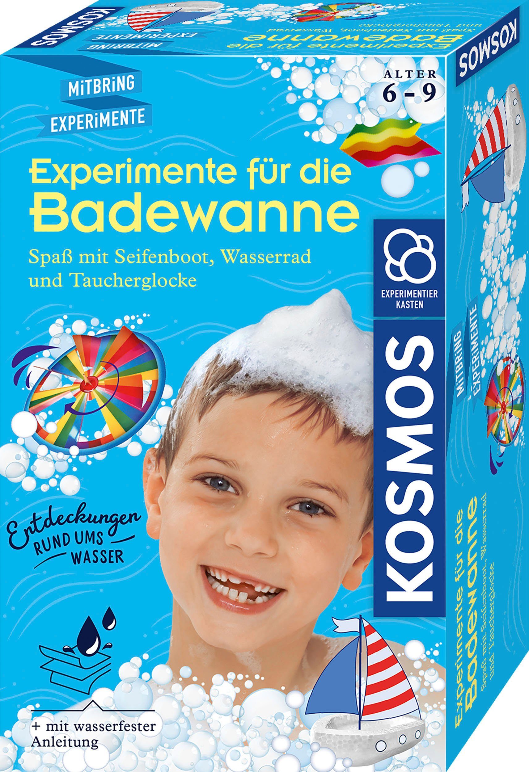 Kosmos Experimentierkasten Experimente für die Badewanne, Made in Germany