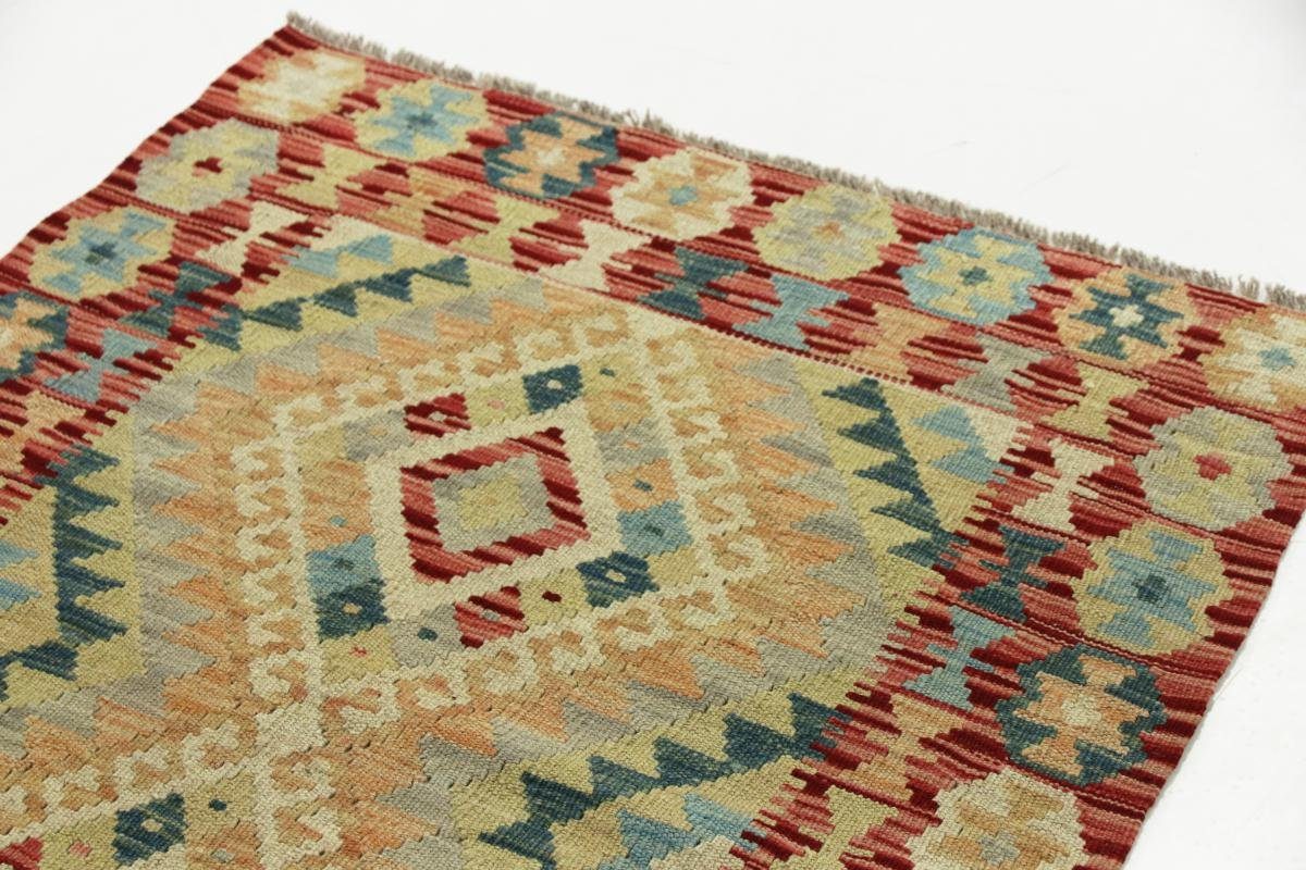 Afghan Kelim Höhe: rechteckig, Handgewebter Orientteppich, Nain Trading, mm 84x114 3 Orientteppich
