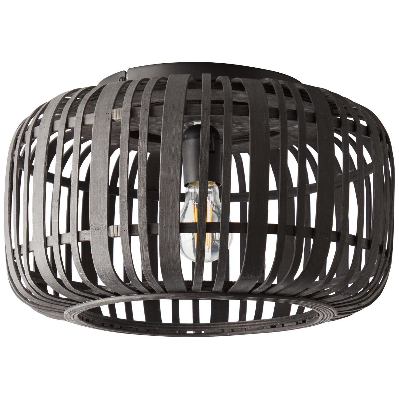 Brilliant Deckenleuchte Woodrow, ohne Leuchtmittel, Deckenlampe 40cm holz