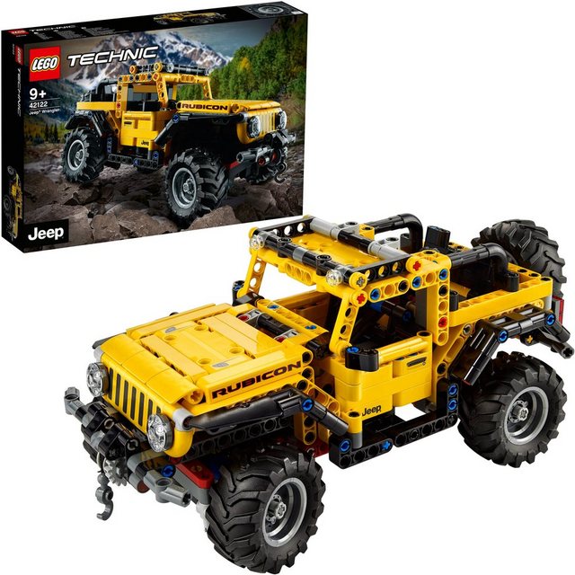 Image of LEGO® Konstruktionsspielsteine »Jeep® Wrangler (42122), LEGO® Technic«, (665 St), Made in Europe