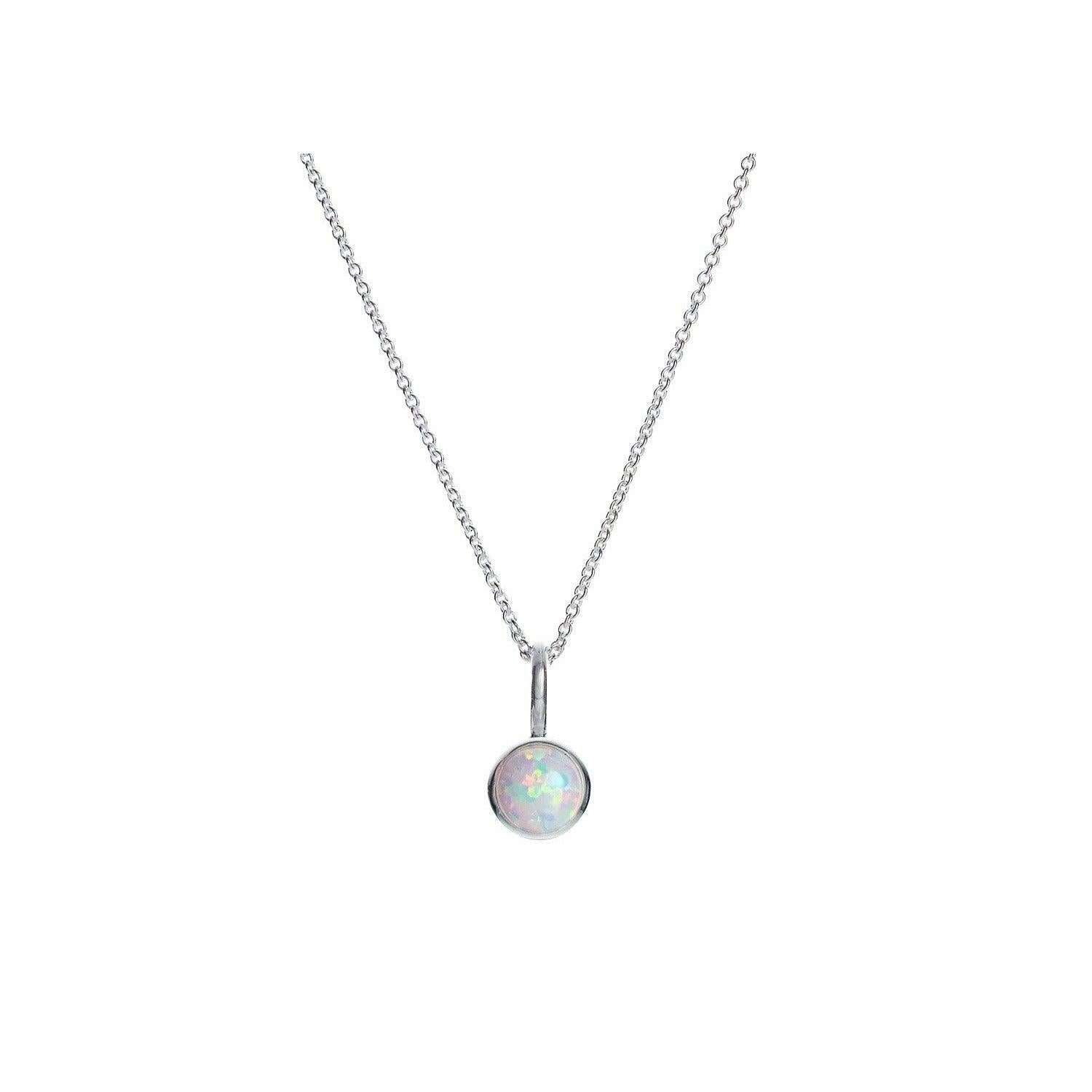 iz-el Silberkette Kette Silber Opal Halskette, günstig online kaufen