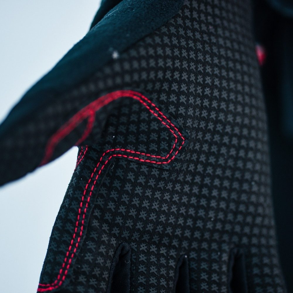 Kinetixx Langlaufhandschuhe Warmer Langlaufhandschuh Norik, KinetiXx (in schwarz) Grip, Kälteschutz, Winddicht, Touchscreen kompatibel, Wasserdicht