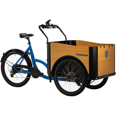 BBF Bikes E-Bike eCargorider 3.1 Eco Premium, 7 Gang, Kettenschaltung, Heckmotor 250 W, E Bike Elektro Bike Pedelec Lastenfahrrad Lastenrad E Cargo Bike