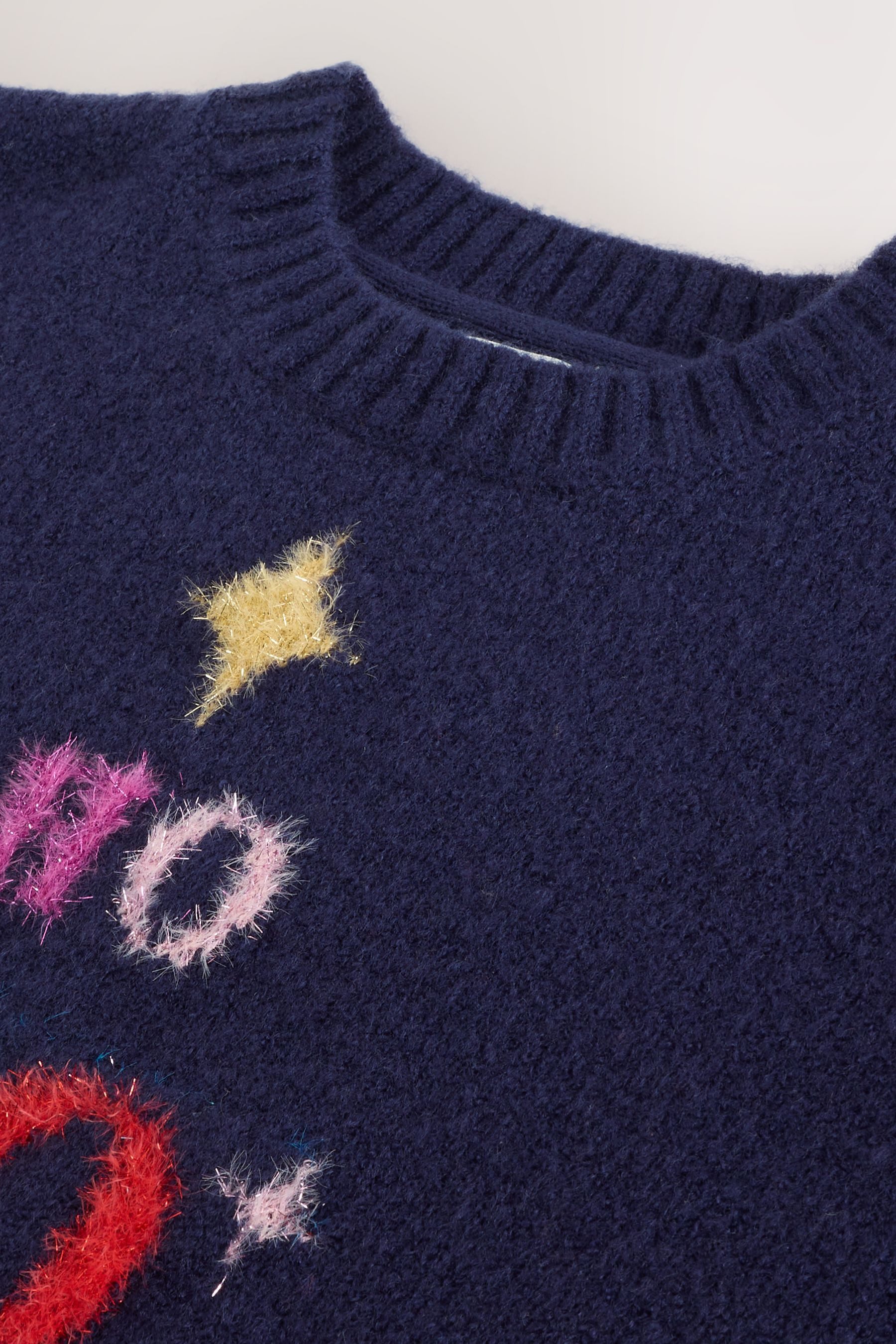 Next Strickpullover Weihnachtspullover „Ho Ho Ho“ (1-tlg)