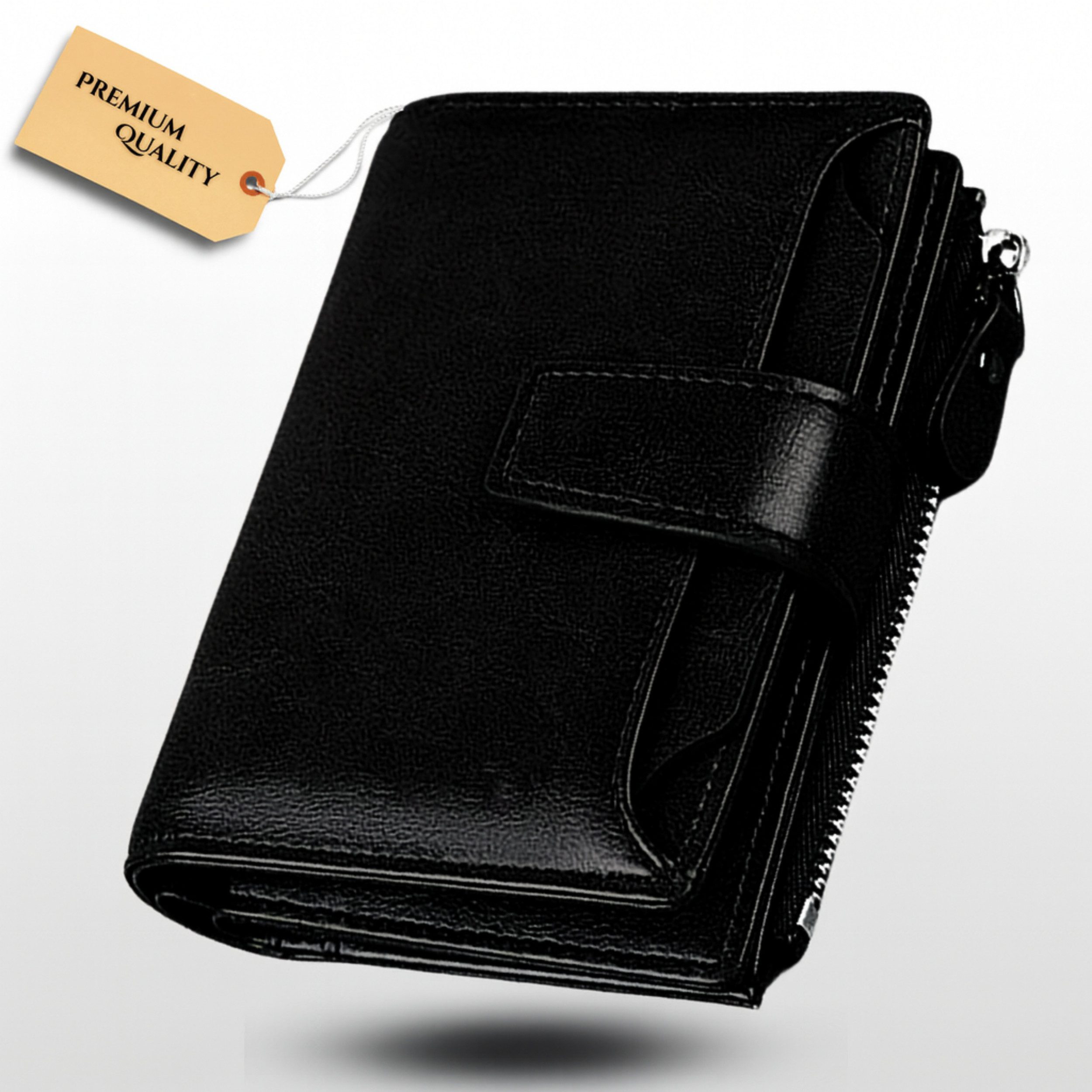 StellarLuma Geldbörse Herren Geldbörse Kunstleder – Kartenfächer Münzfach kompakt RFID