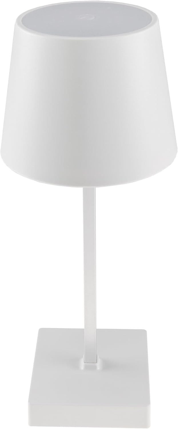 ChiliTec Tischleuchte LED Tischleuchte 26cm, Weiß 3xAA A Batterie, dimmbar, günstig online kaufen