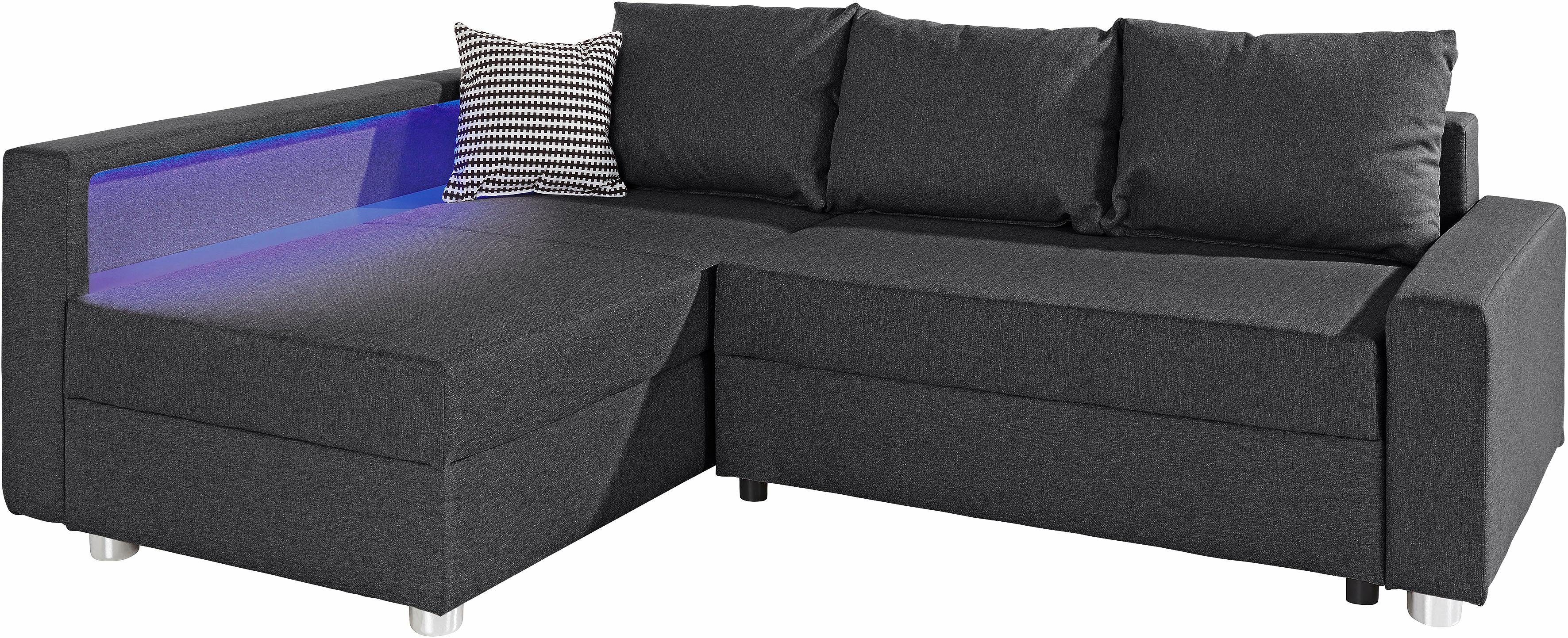 COLLECTION AB Ecksofa Relax L-Form, inklusive Bettfunktion, Federkern, wahl günstig online kaufen
