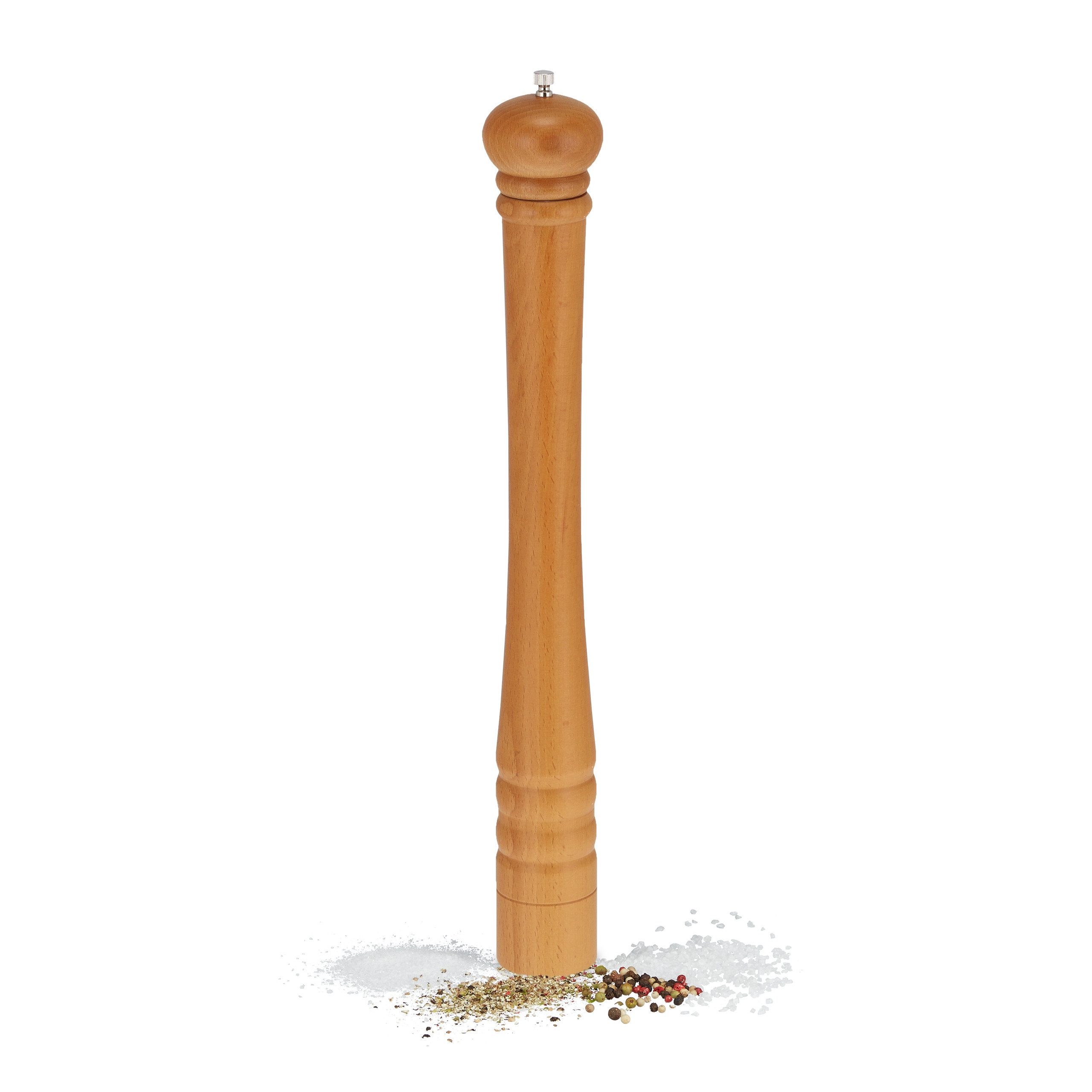 Salz-/Pfeffermühle XXL Salz- und Pfeffermühle aus Holz