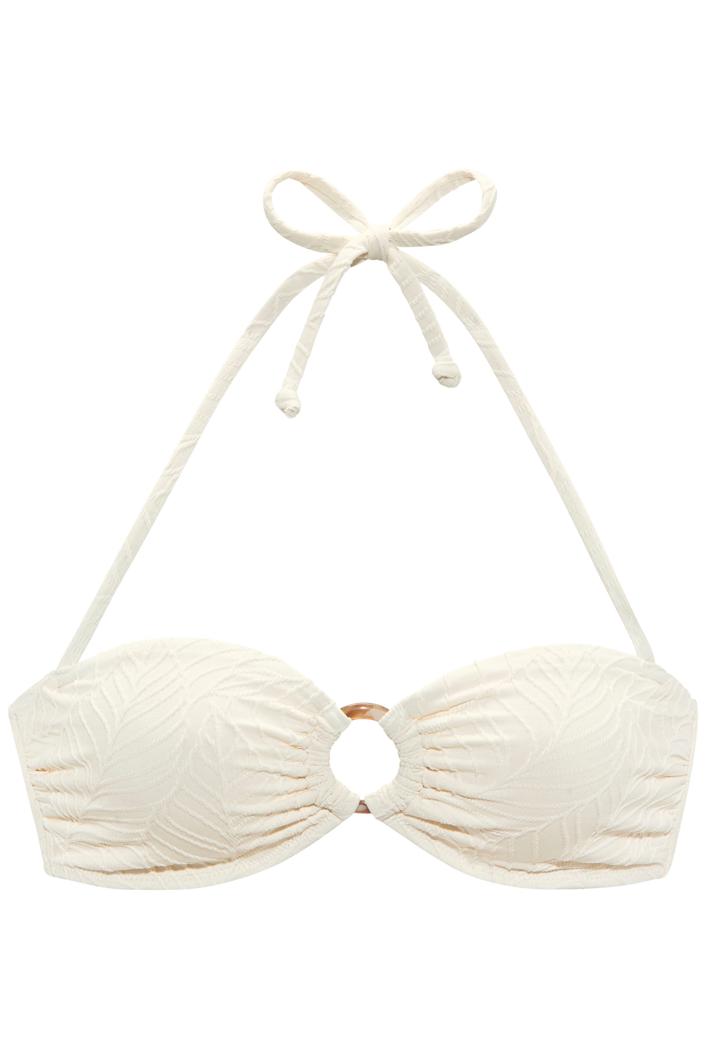 LASCANA Bandeau-Bikini-Top Fay, aus eleganter Strukturware