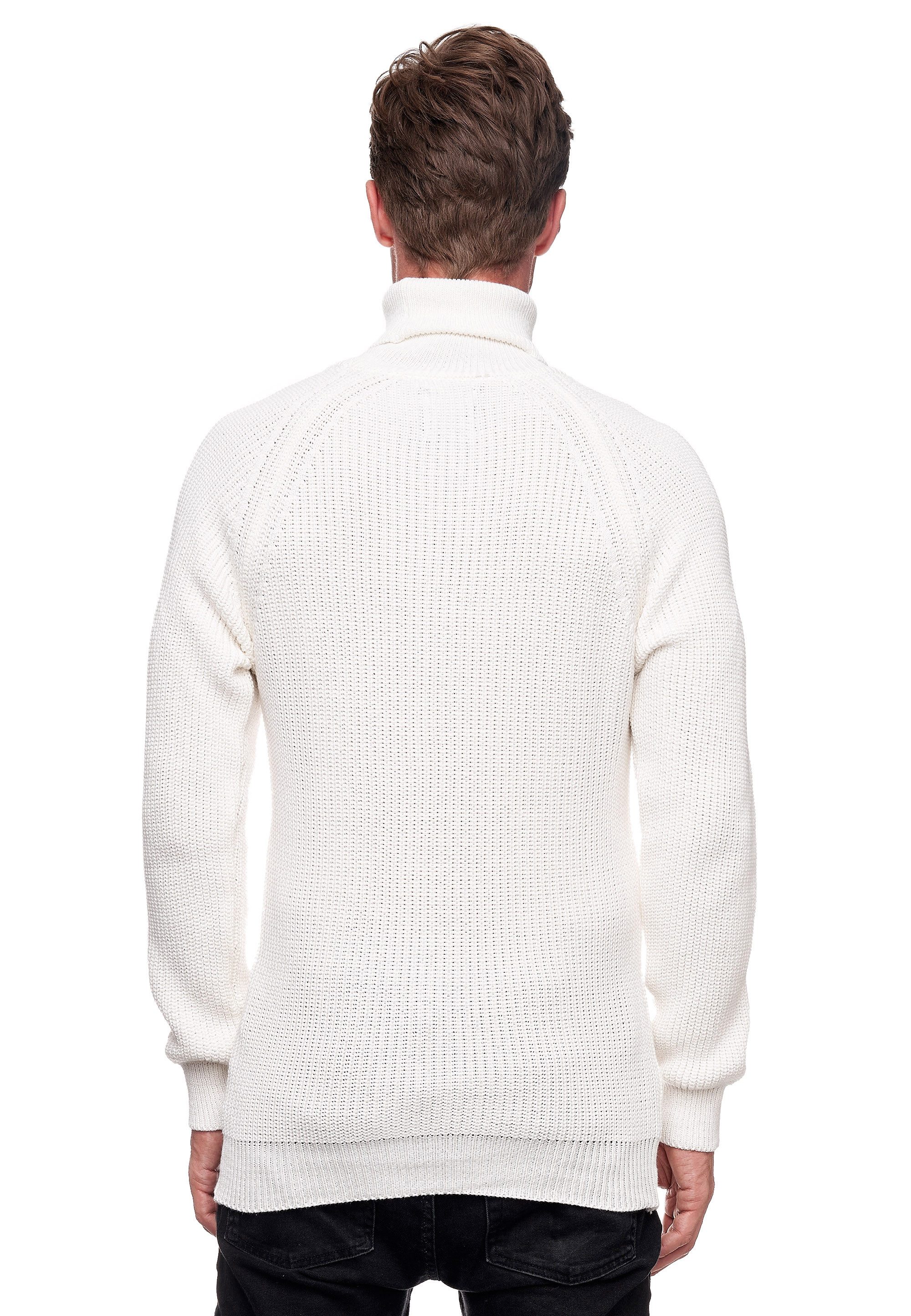 Rusty Neal Rollkragenpullover mit kuscheligem Rollkragen