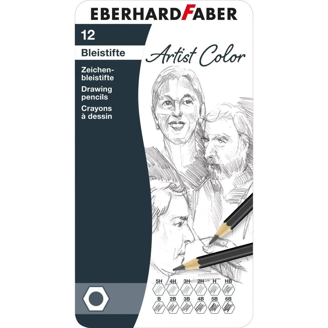 Eberhard Faber Bleistift Eberhard Faber Zeichenbleistift Artist Color 12er