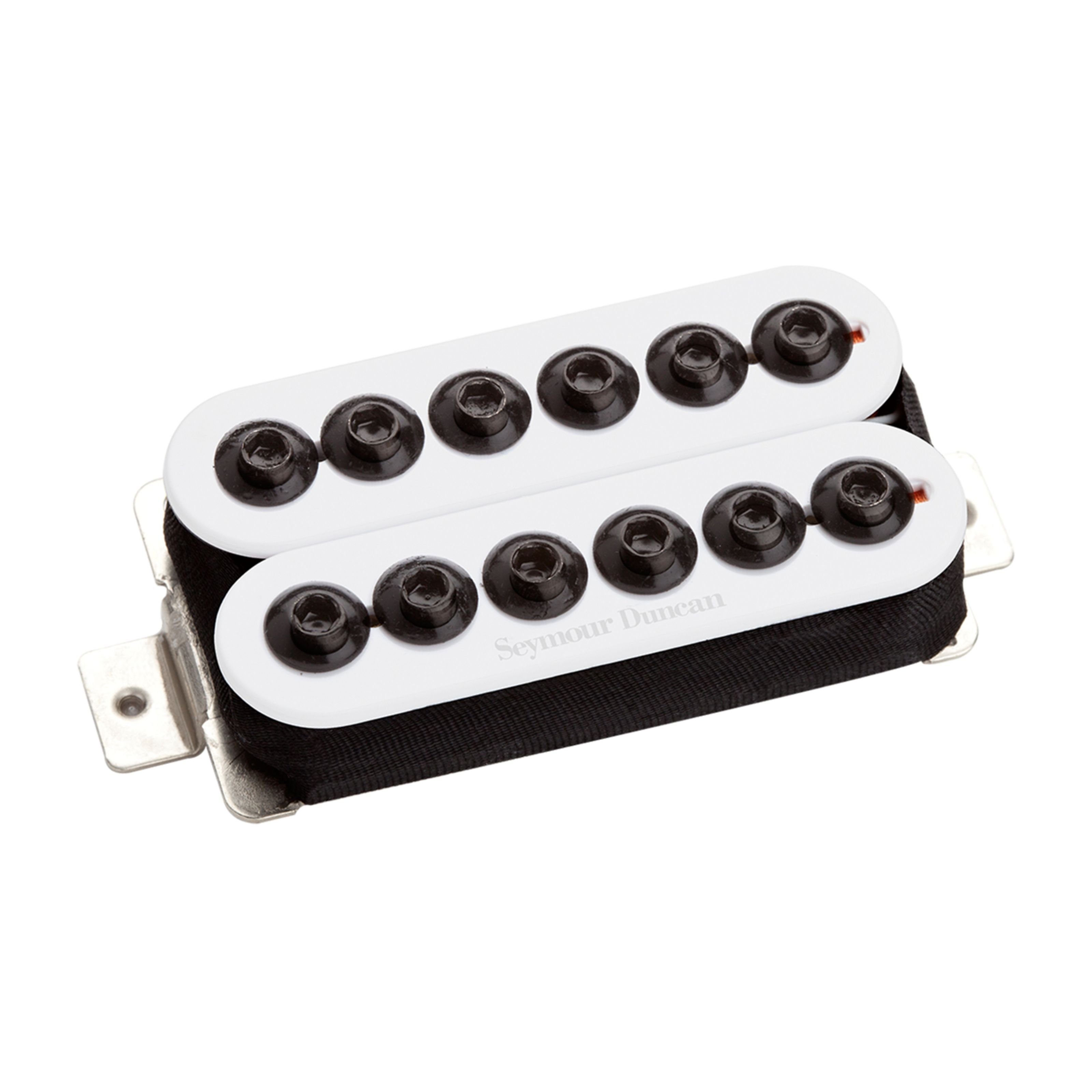 Seymour Duncan Tonabnehmer, (SH-8B Invader Bridge White, E-Gitarre Tonabnehmer, Humbucker), SH-8B Invader Bridge White - Humbucker Tonabnehmer für Gitarren
