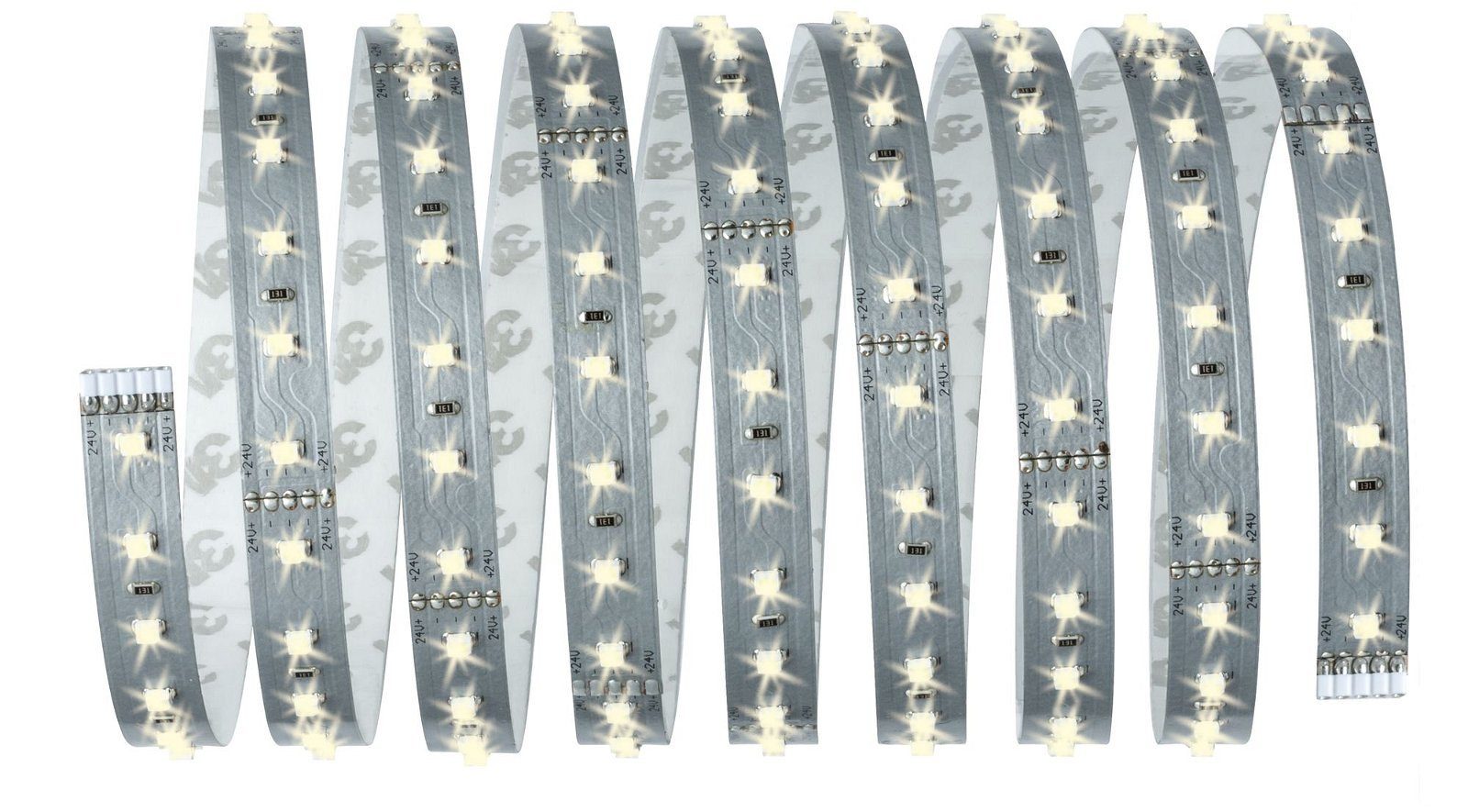 LED-Streifen MaxLED 500 Stripe 2,5m IP20 2700K 15W 24V Silber
