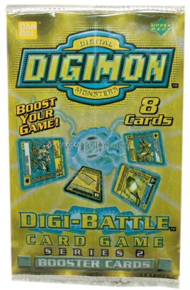 Digimon Sammelkarte Digimon Booster - Digi-Battle - Series 2 - Englisch