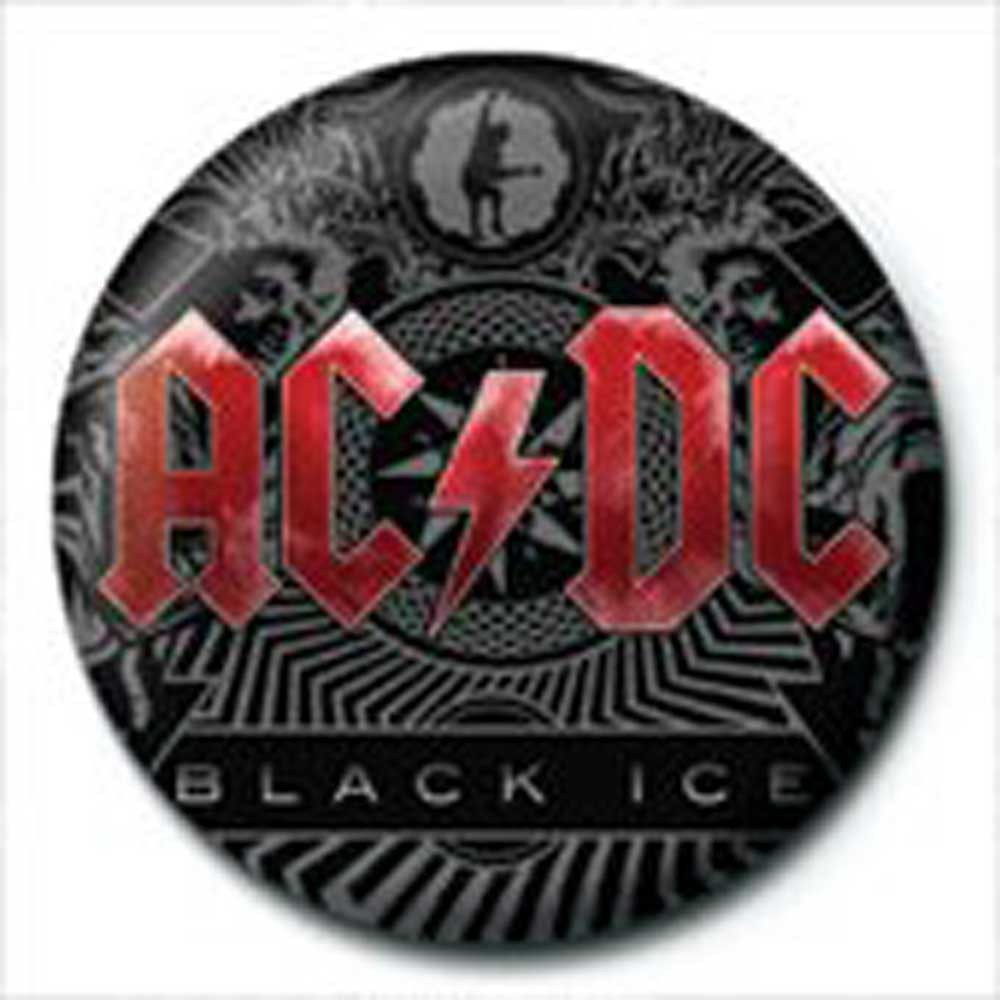 Badge AC/DC Logo - argent | PB002 - Rock Off Trade
