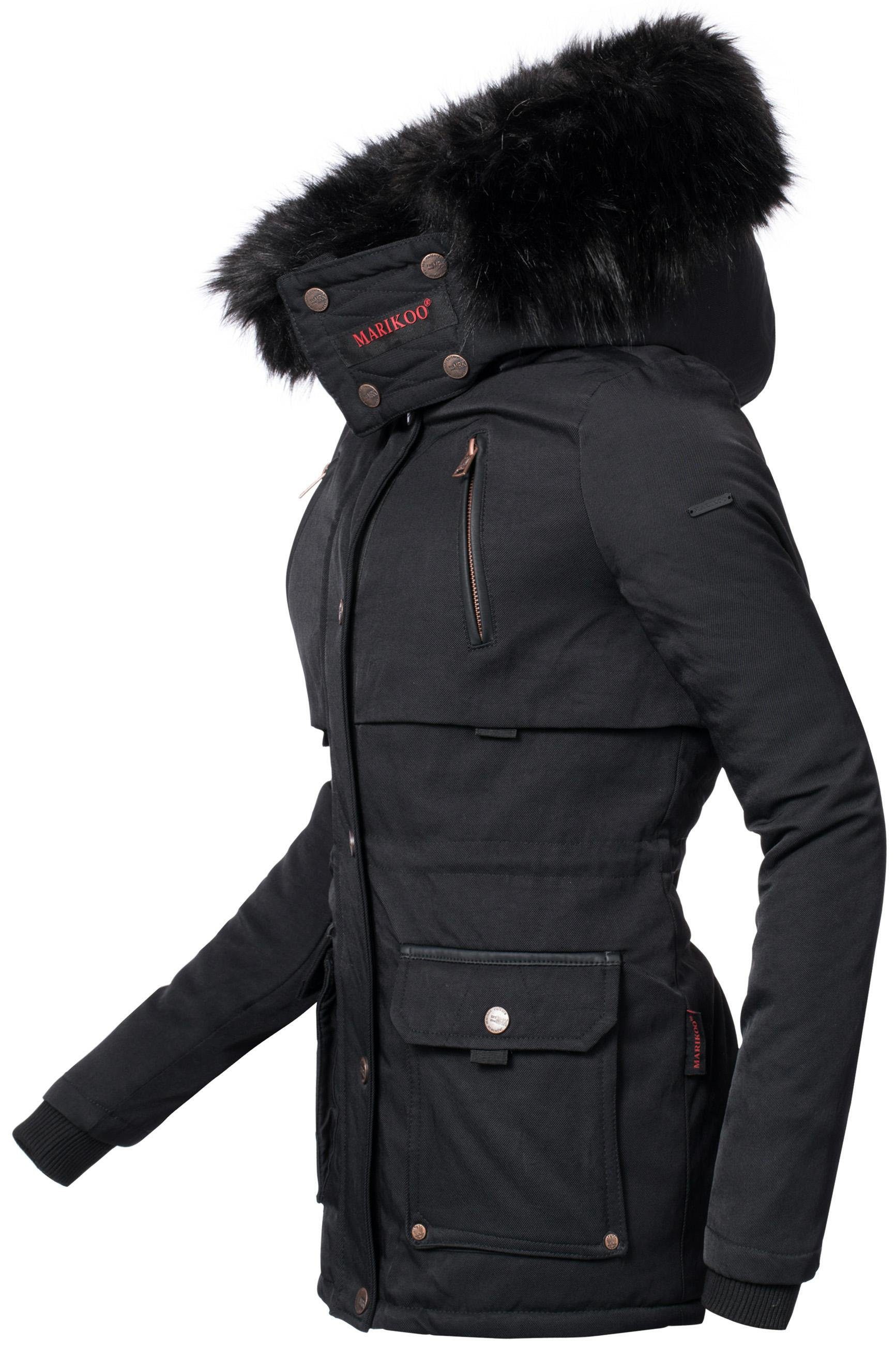 Marikoo Winterjacke »Valeria« modische Damen Outdoorjacke Marikoo Winterjacke »Valeria« modische Damen Outdoorjacke