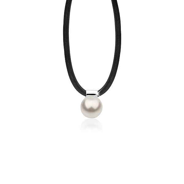 Nenalina Perlenkette »Kautschuk Synthetische Perle 925 Silber«