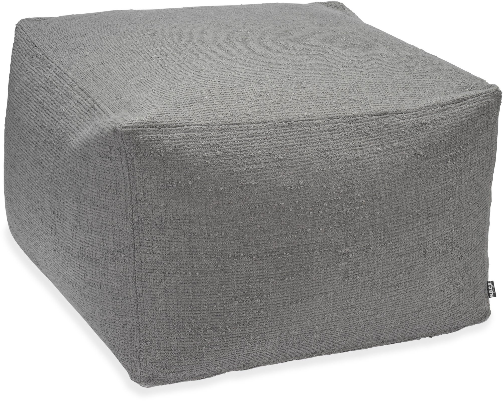 H.O.C.K. Sitzhocker H.O.C.K. Marcal Outdoor + Indoor Hocker 60x60x40cm dunkelgrau in&out, Hocker, Sitzhocker, Pouf Hocker, Barhocker - wetterfest, vielseitig