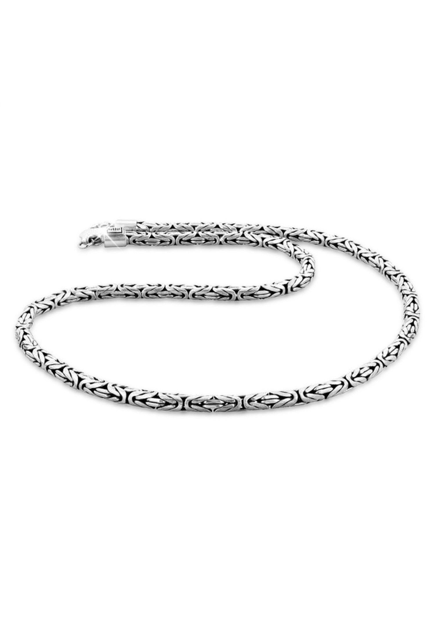 Kuzzoi Silberkette »Herren Glieder Königskette Oxidiert 925 Silber« online  kaufen | OTTO