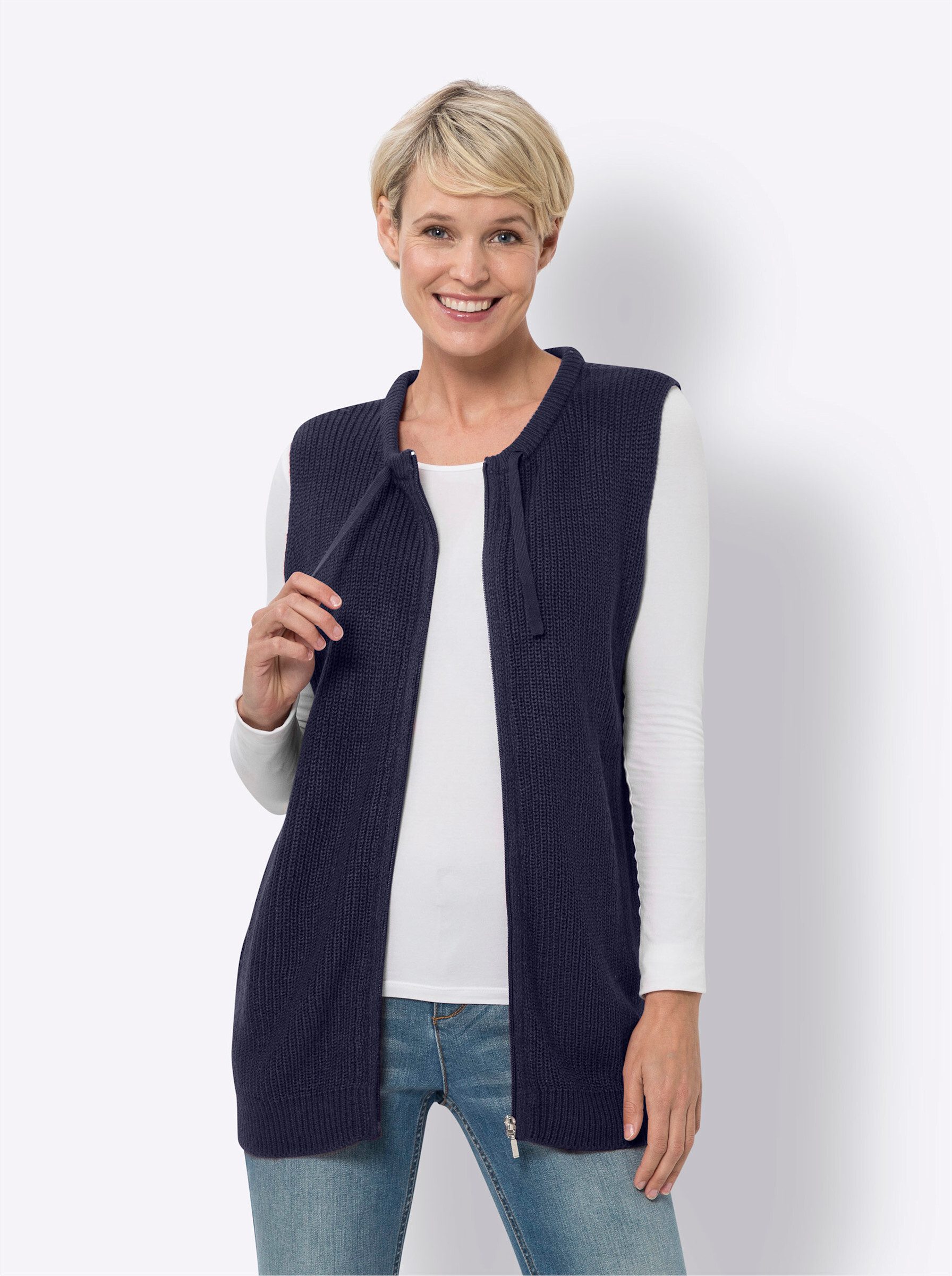 Sieh an! Strickweste Strickweste günstig online kaufen