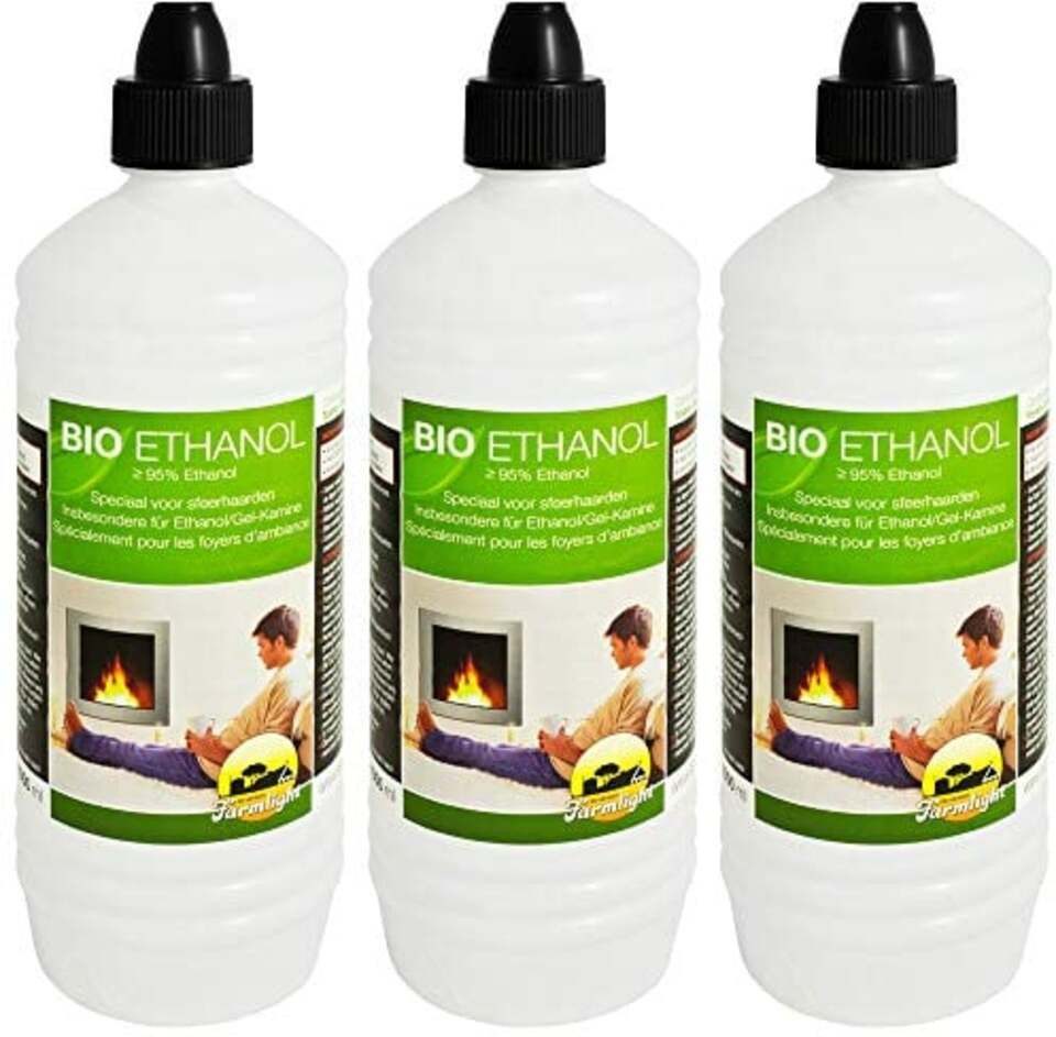 HEKERS Bioethanol 4033 - Bio Ethanol 3L, 3 l